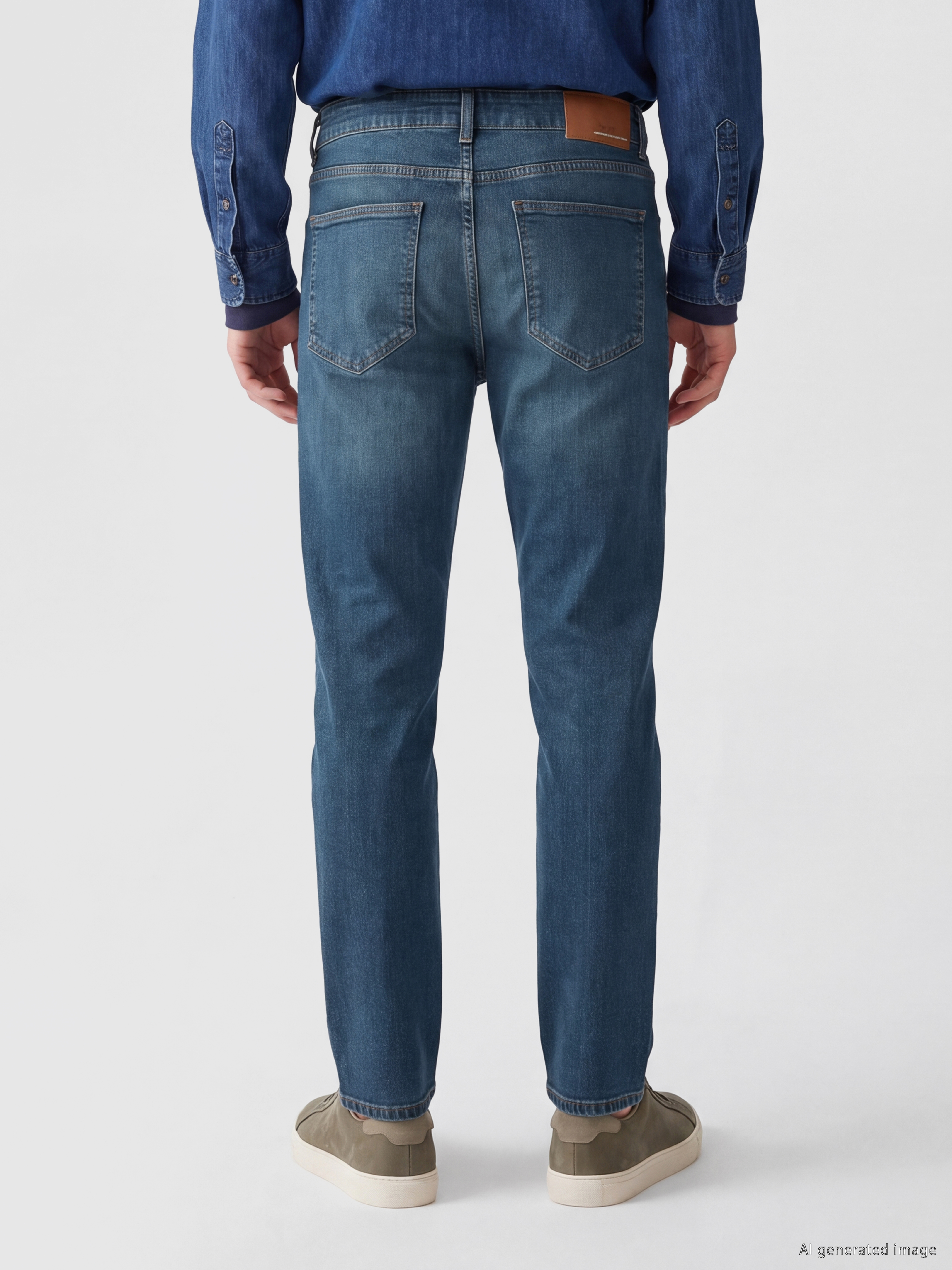 LCW ECO 750 Slim Fit Erkek Jean Pantolon görsel 3