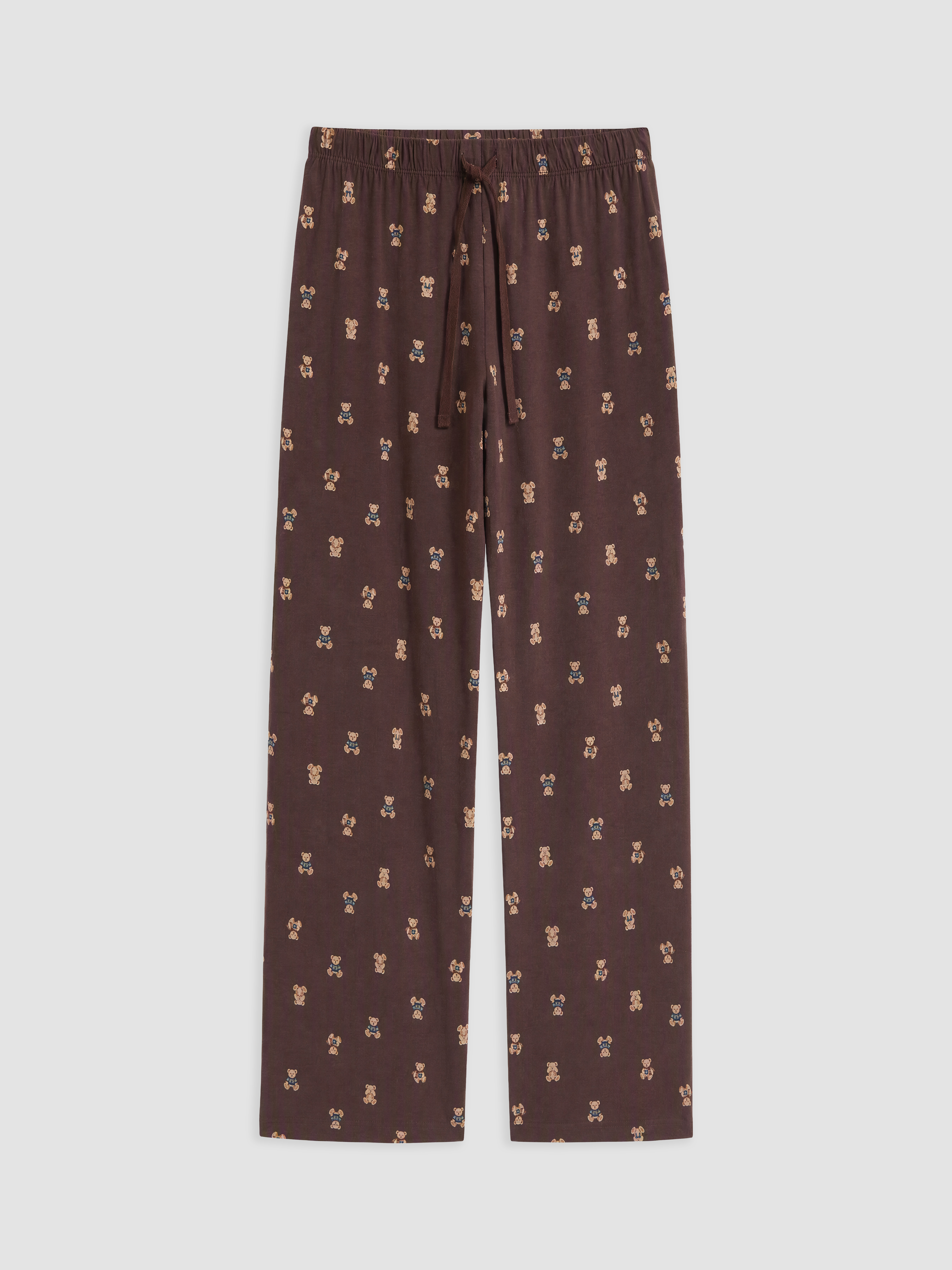 LCW DREAM Bisiklet Yaka Baskılı Kadın Pijama Takım görsel 4