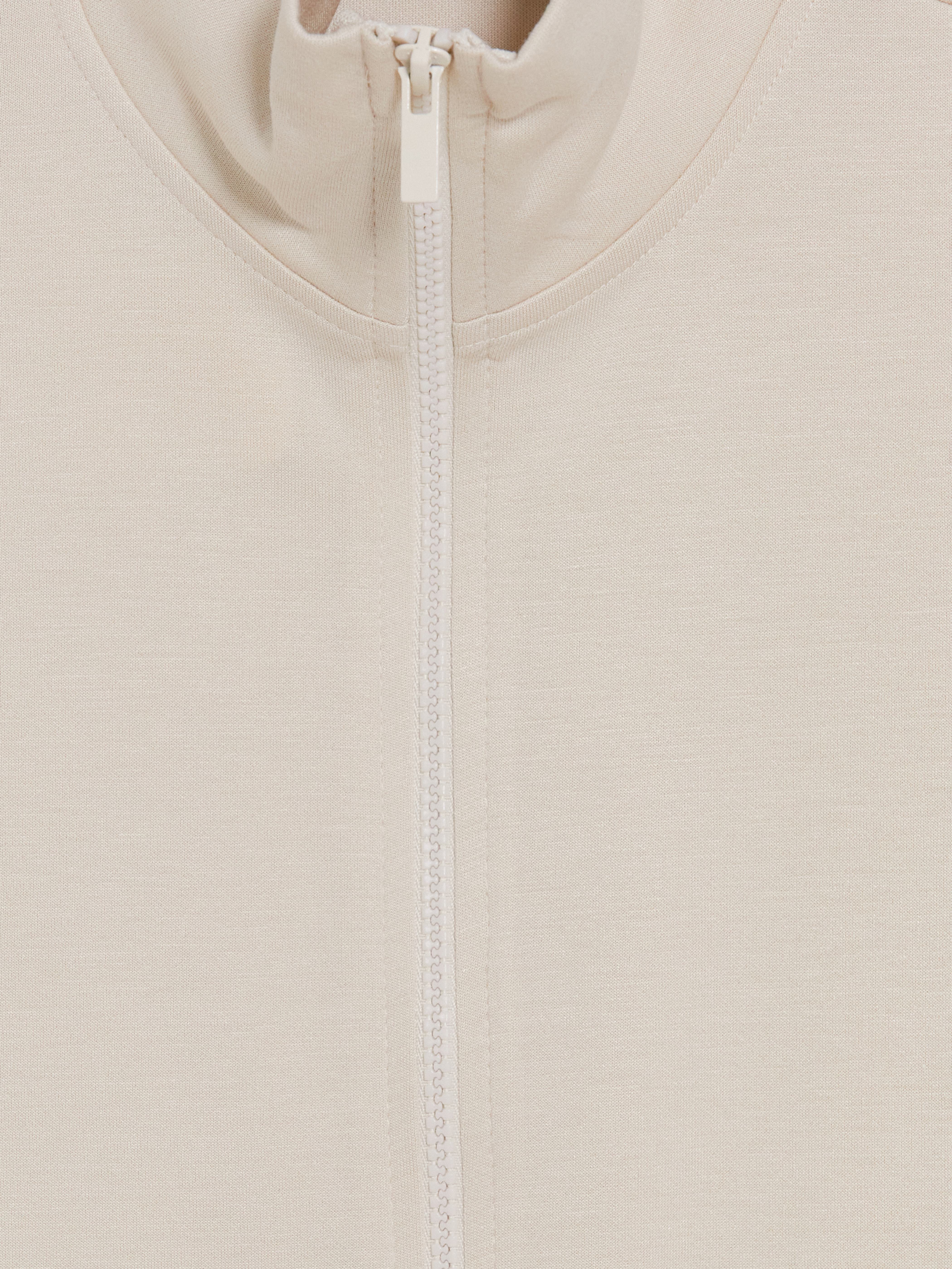 LCW Modest Dik Yaka Büzgülü Oversize Kadın Yelek görsel 6