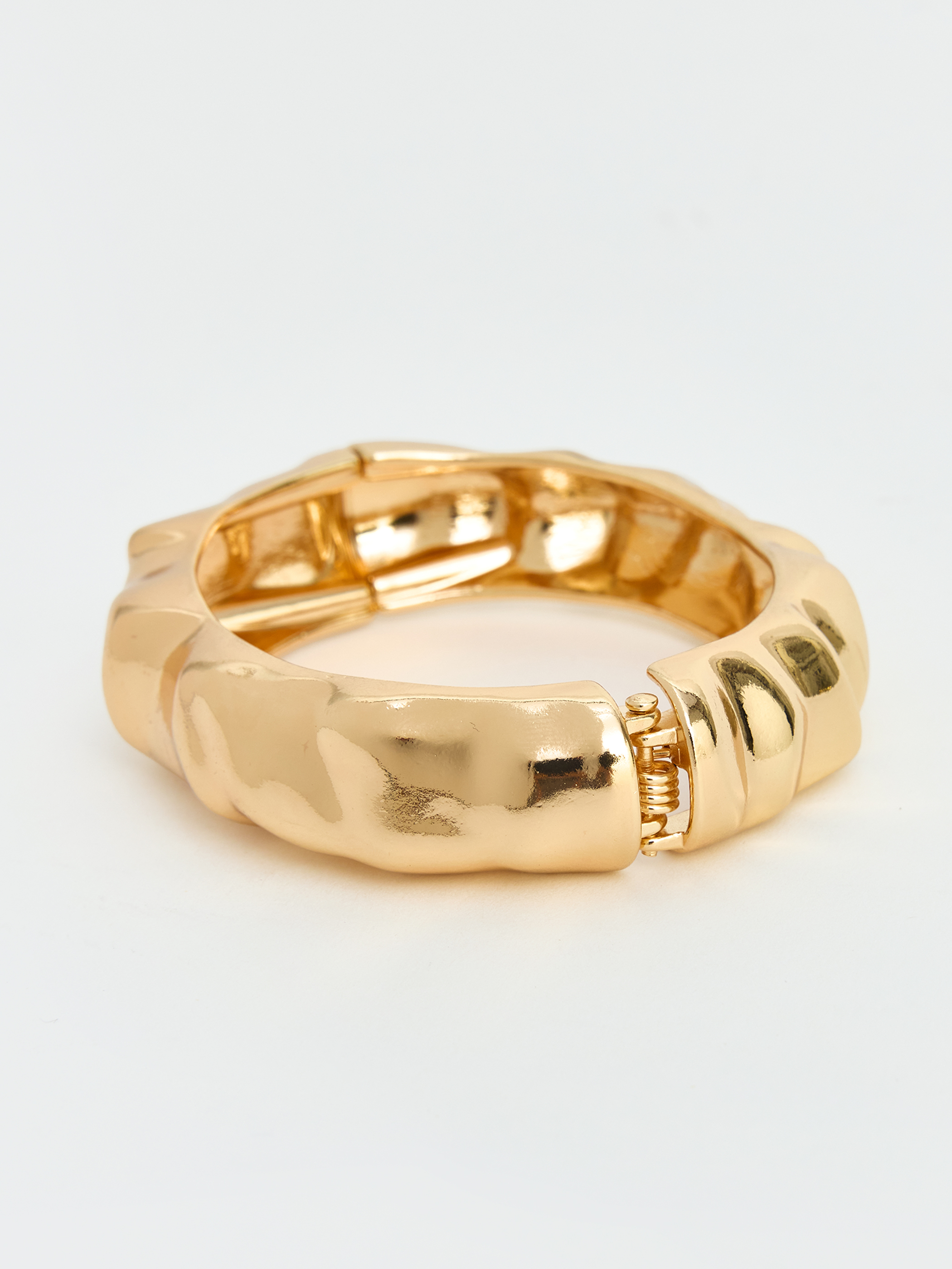 LCW JOY Gold Tırtıklı Kadın Kelepçe Bileklik görsel 3