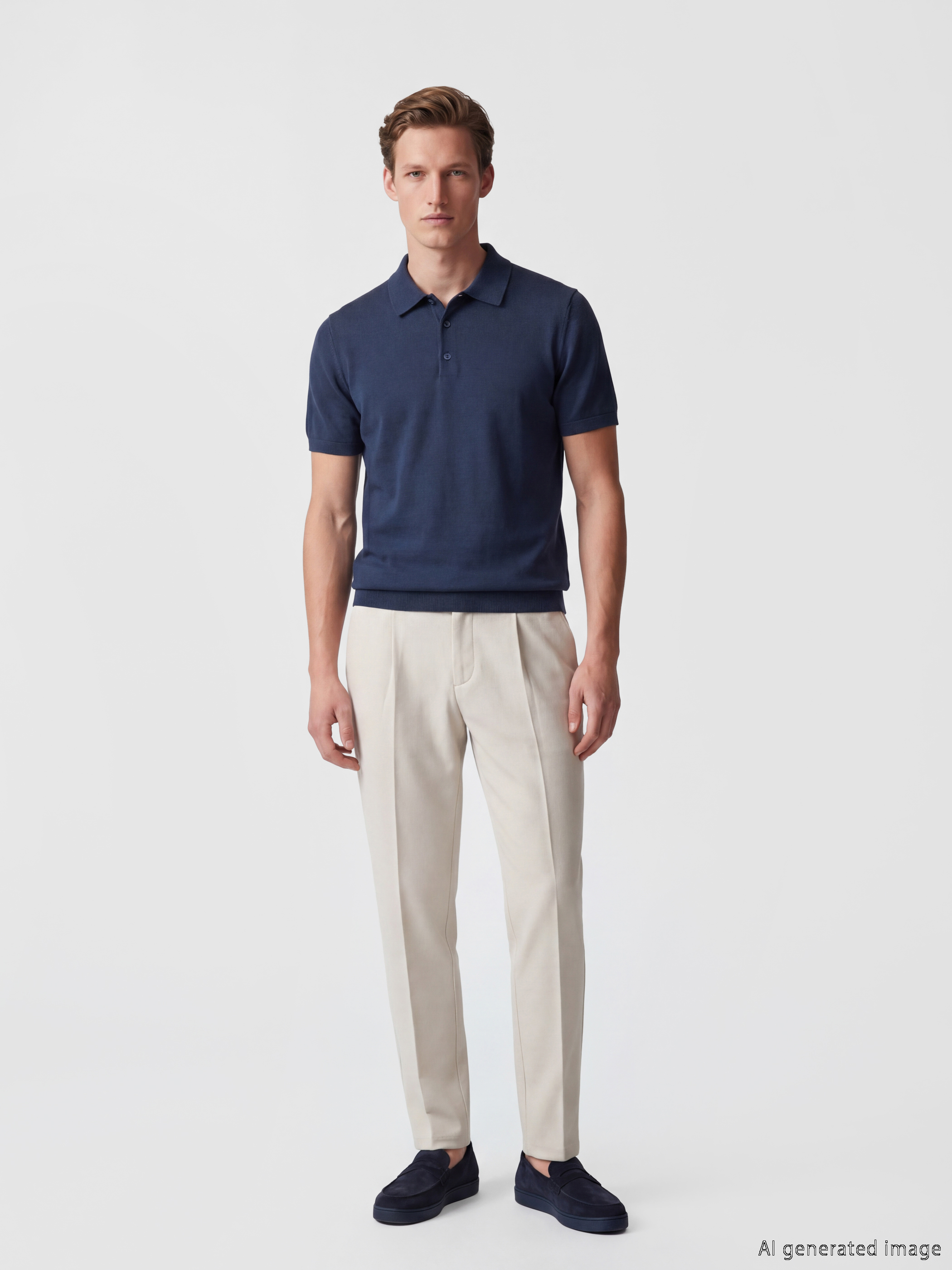 SOUTHBLUE Polo Yaka Erkek Triko Kazak görsel 2