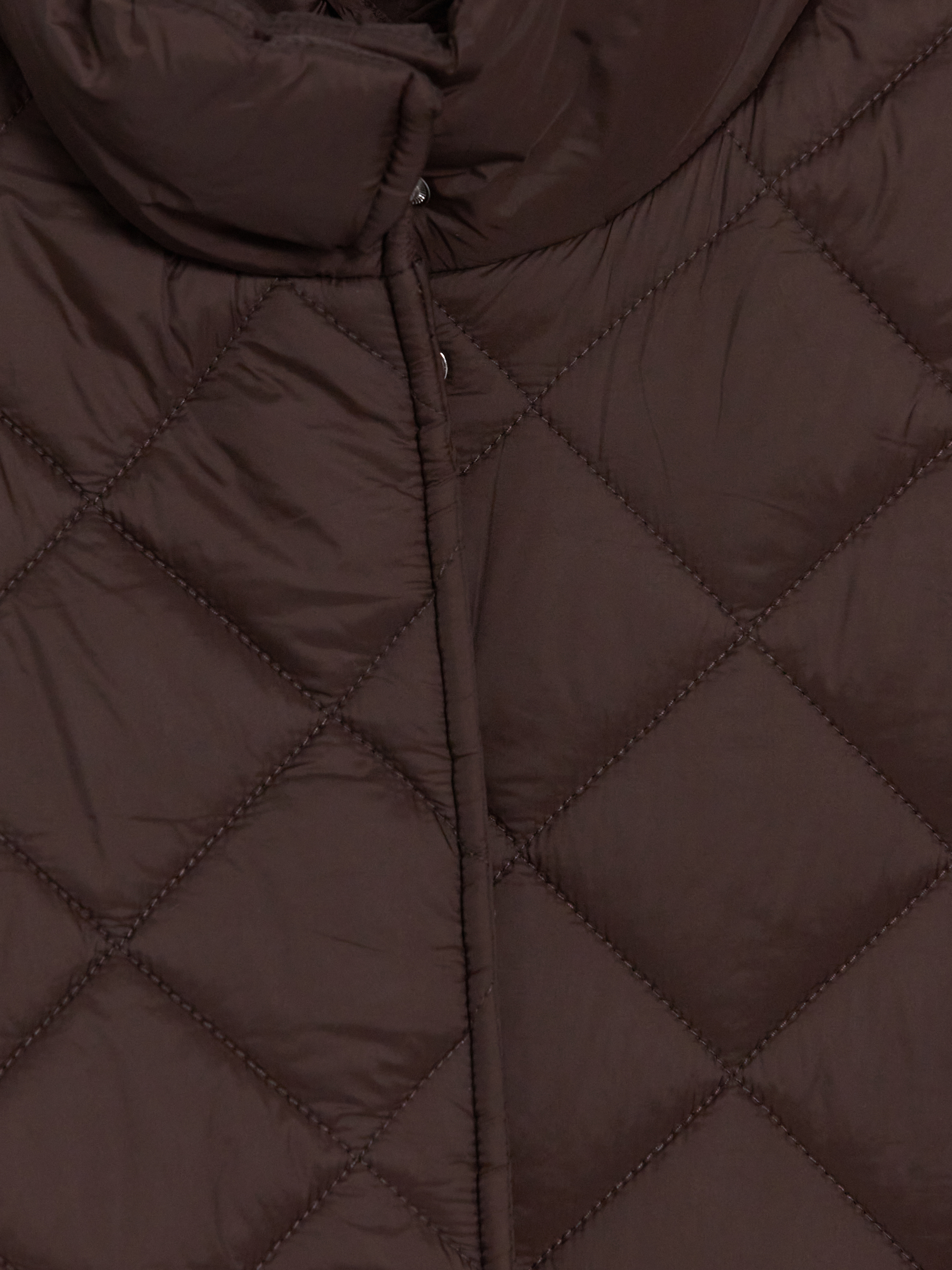 LCW Modest Kuşaklı Kapitoneli Kadın Şişme Mont görsel 6