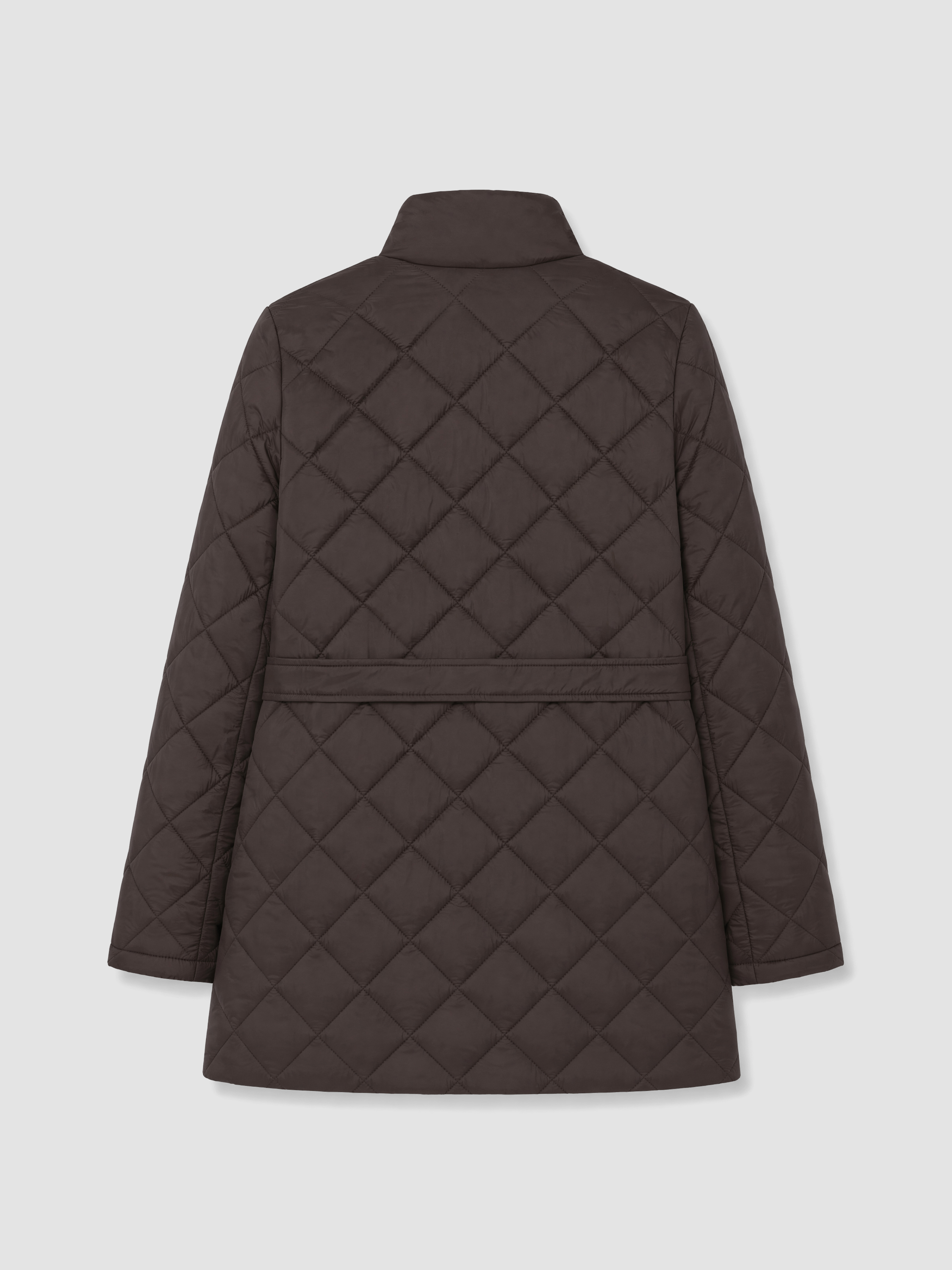 LCW Modest Kuşaklı Kapitoneli Kadın Şişme Mont görsel 8