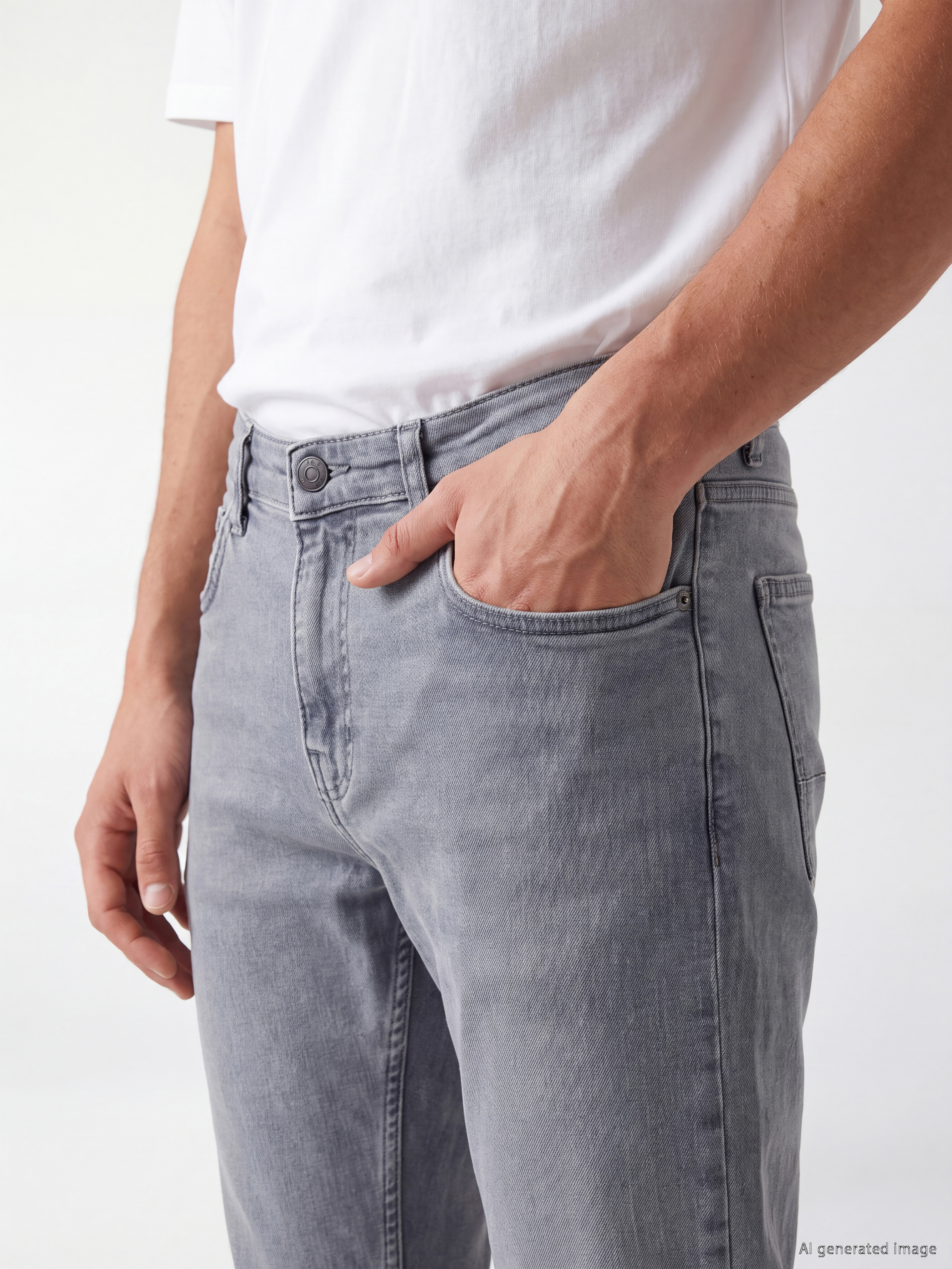 LCW Jeans 779 Regular Fit Erkek Jean Pantolon görsel 3
