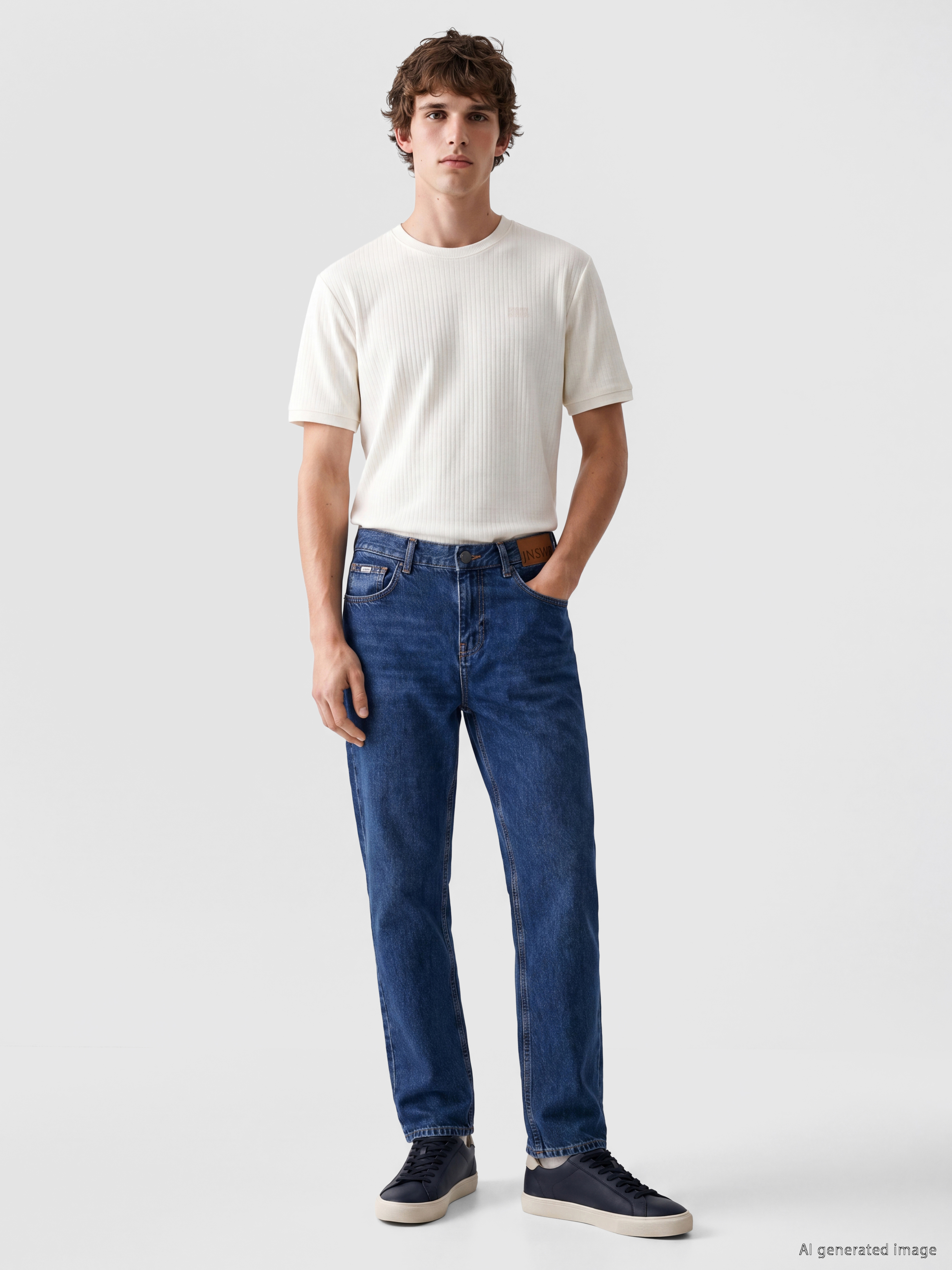 LCW Jeans 7145 Baggy Fit Erkek Jean Pantolon görsel 2
