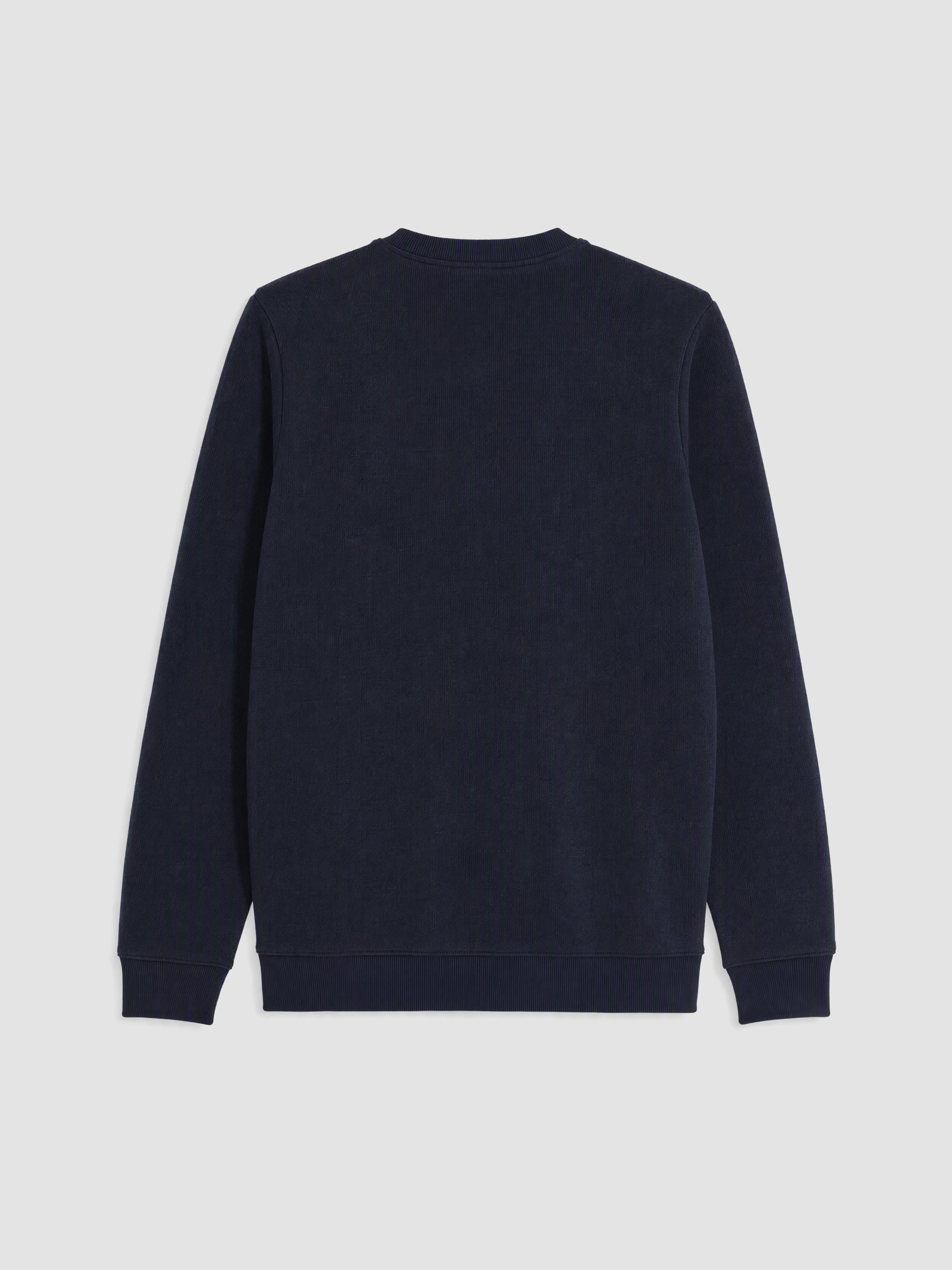 LCWAIKIKI Classic Bisiklet Yaka Baskılı Erkek Sweatshirt görsel 6