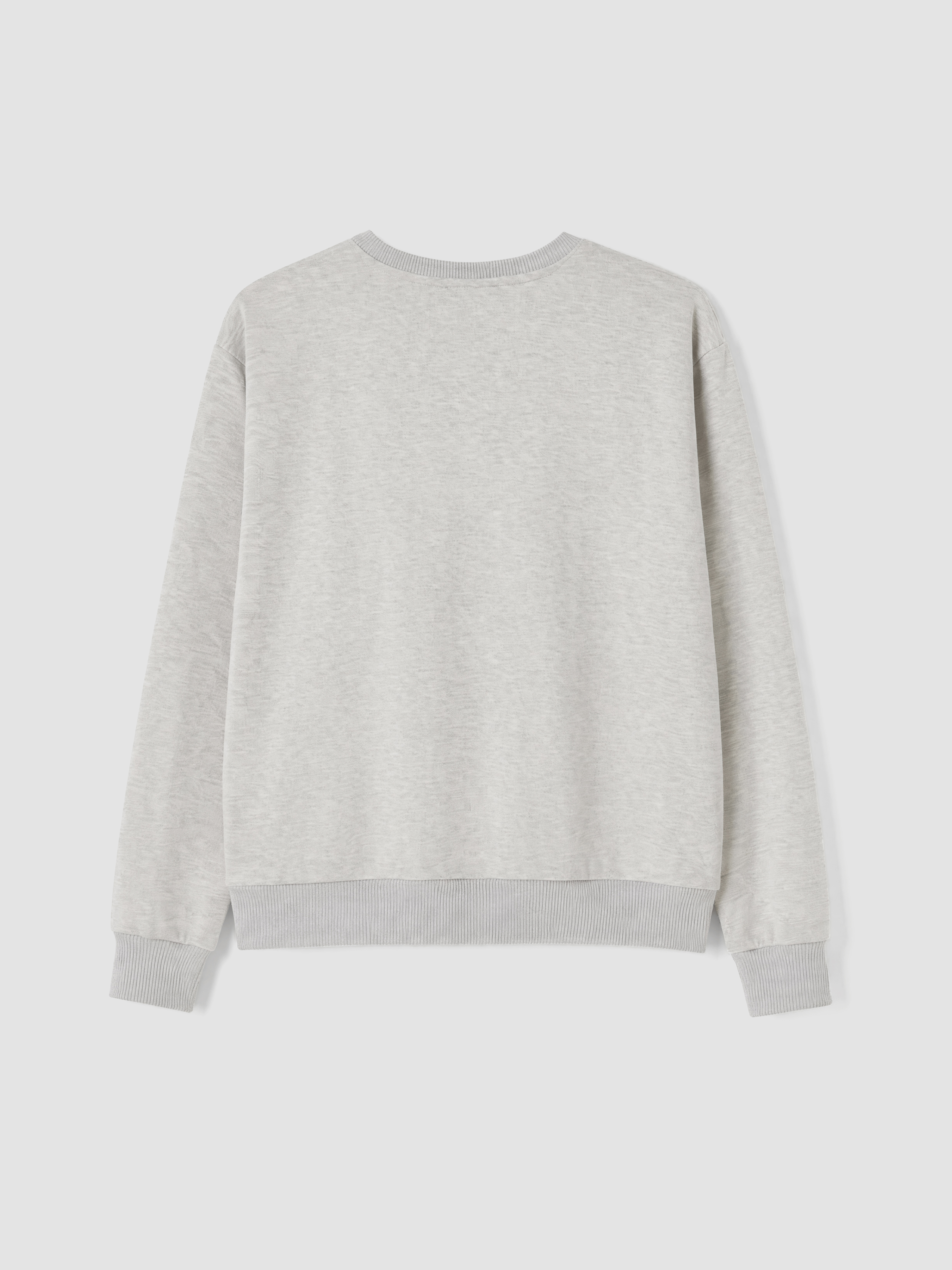 LC WAIKIKI NYC Baskılı Oversize Kadın Sweatshirt görsel 7