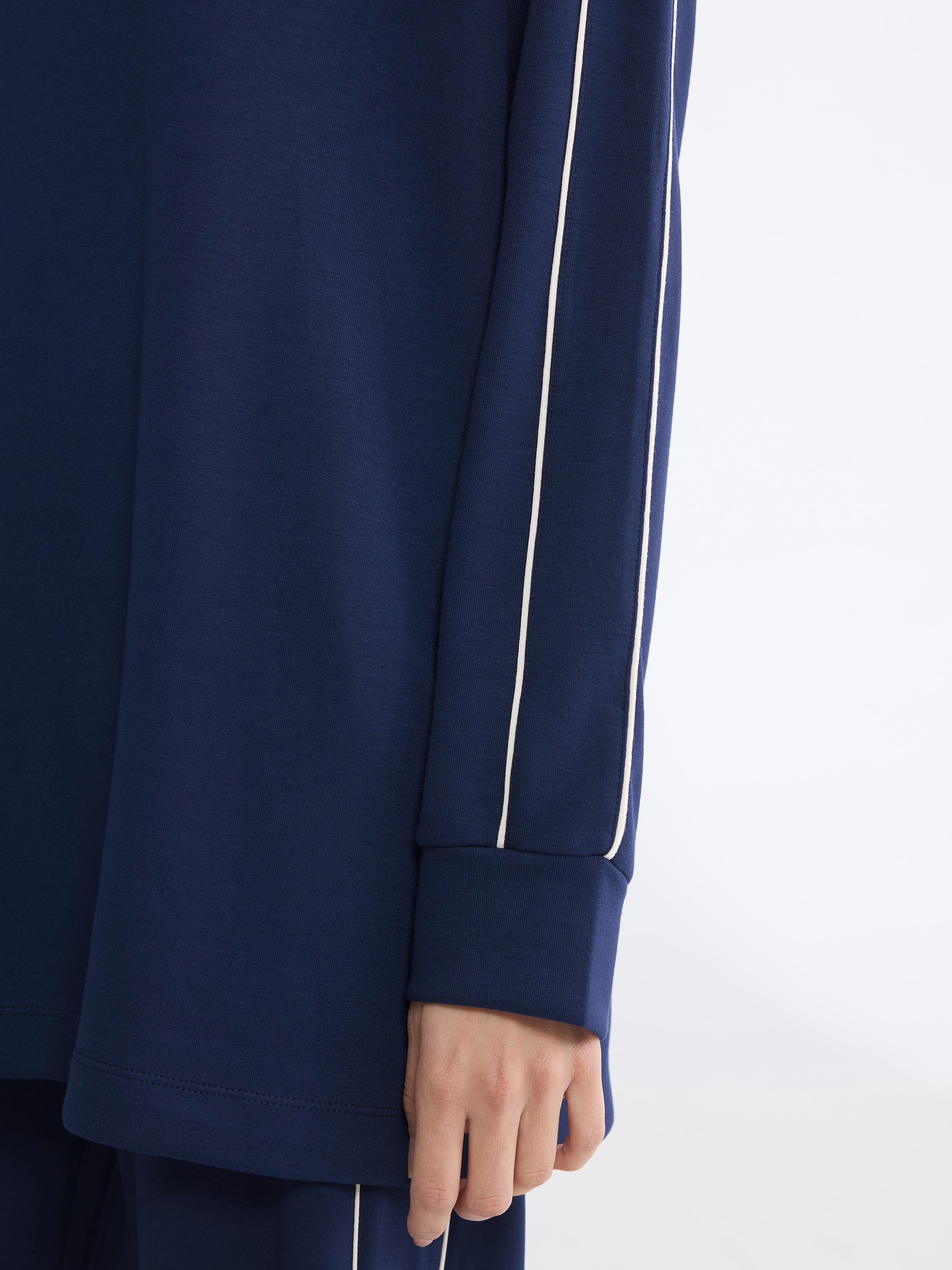 LCW EVERYDAY Soft Touch Oversize Kadın Sweatshirt görsel 4