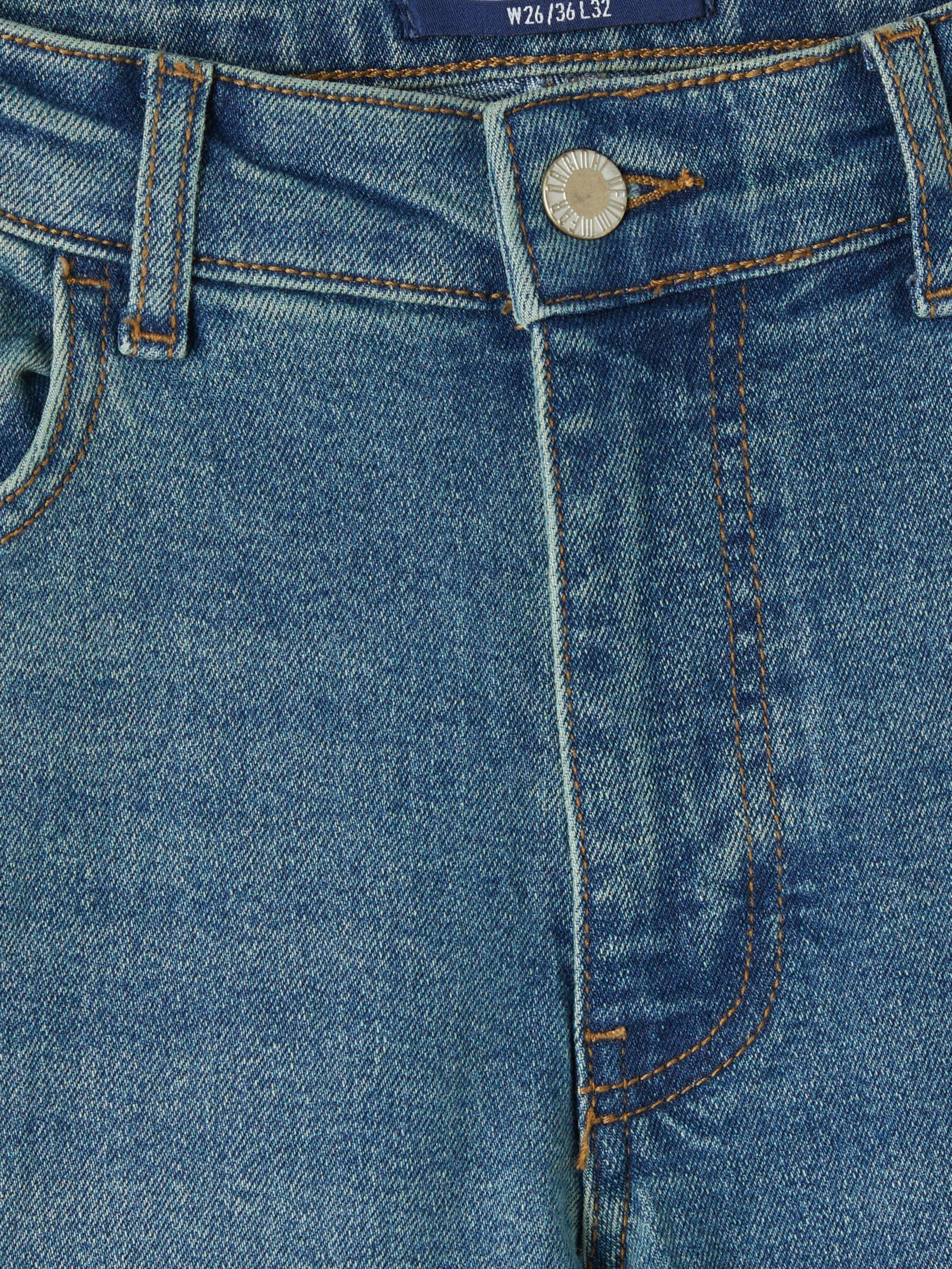 LCW Jeans Yüksek Bel Straight Fit Kadın Jean Pantolon görsel 6