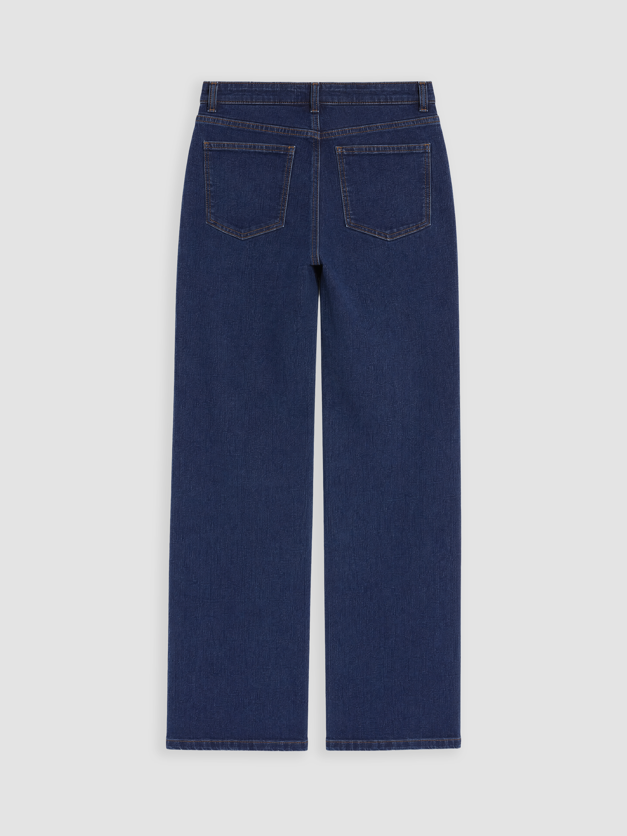 LCW Jeans Yüksek Bel Straight Fit Kadın Jean Pantolon görsel 7