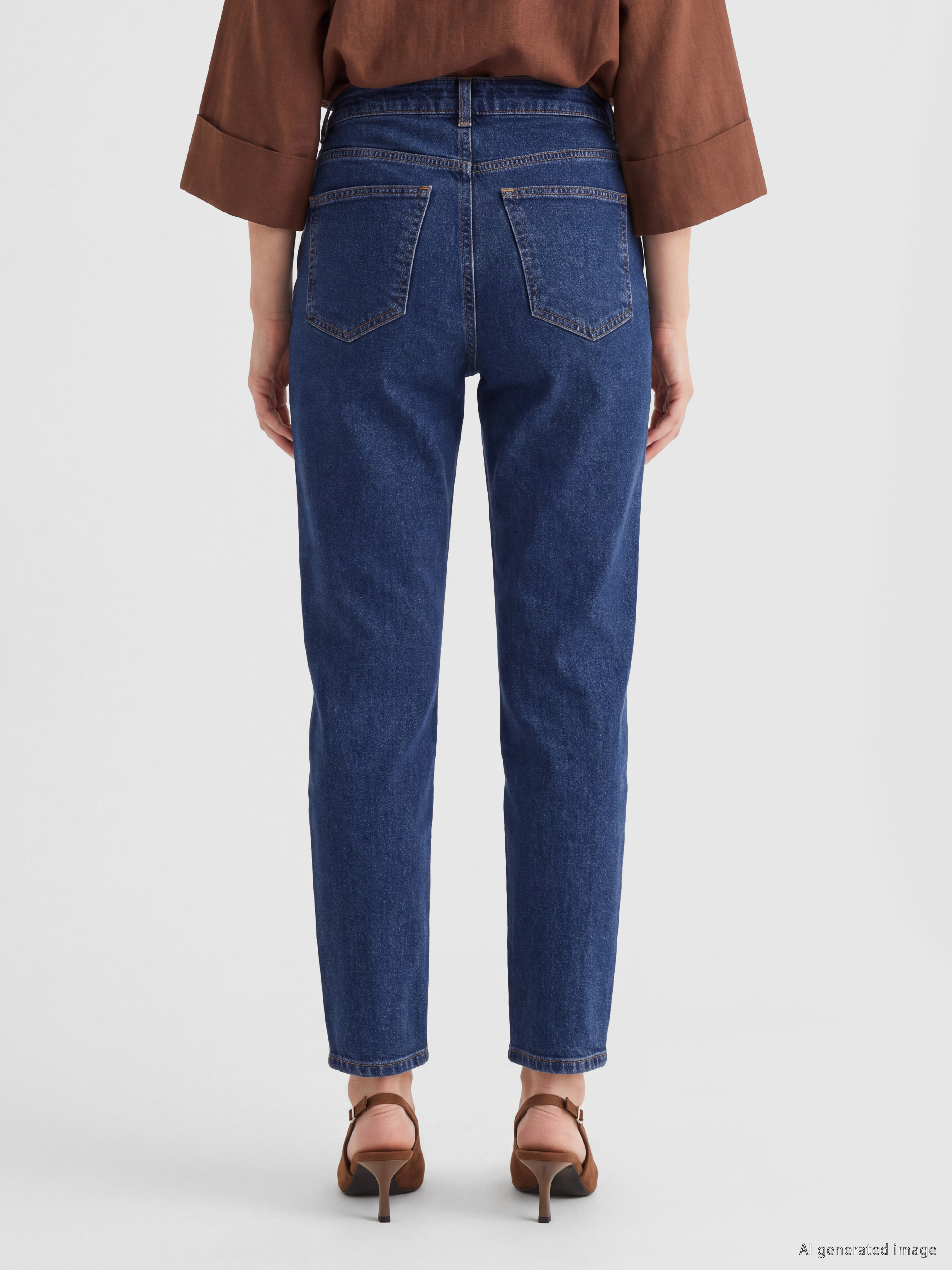 LCW Jeans Mom Fit Kadın Jean Pantolon görsel 4