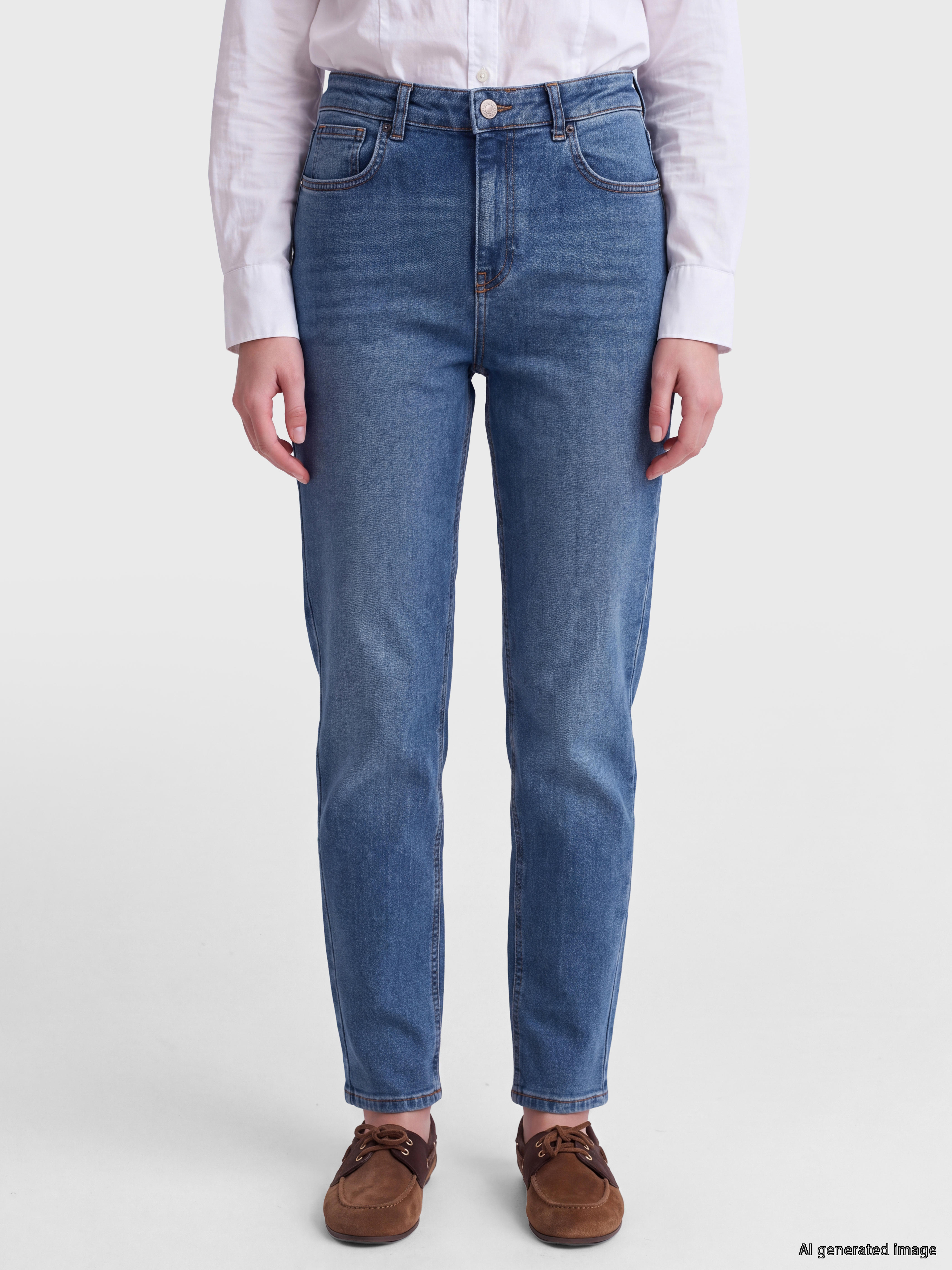 LCW Jeans Mom Fit Kadın Jean Pantolon görsel 2
