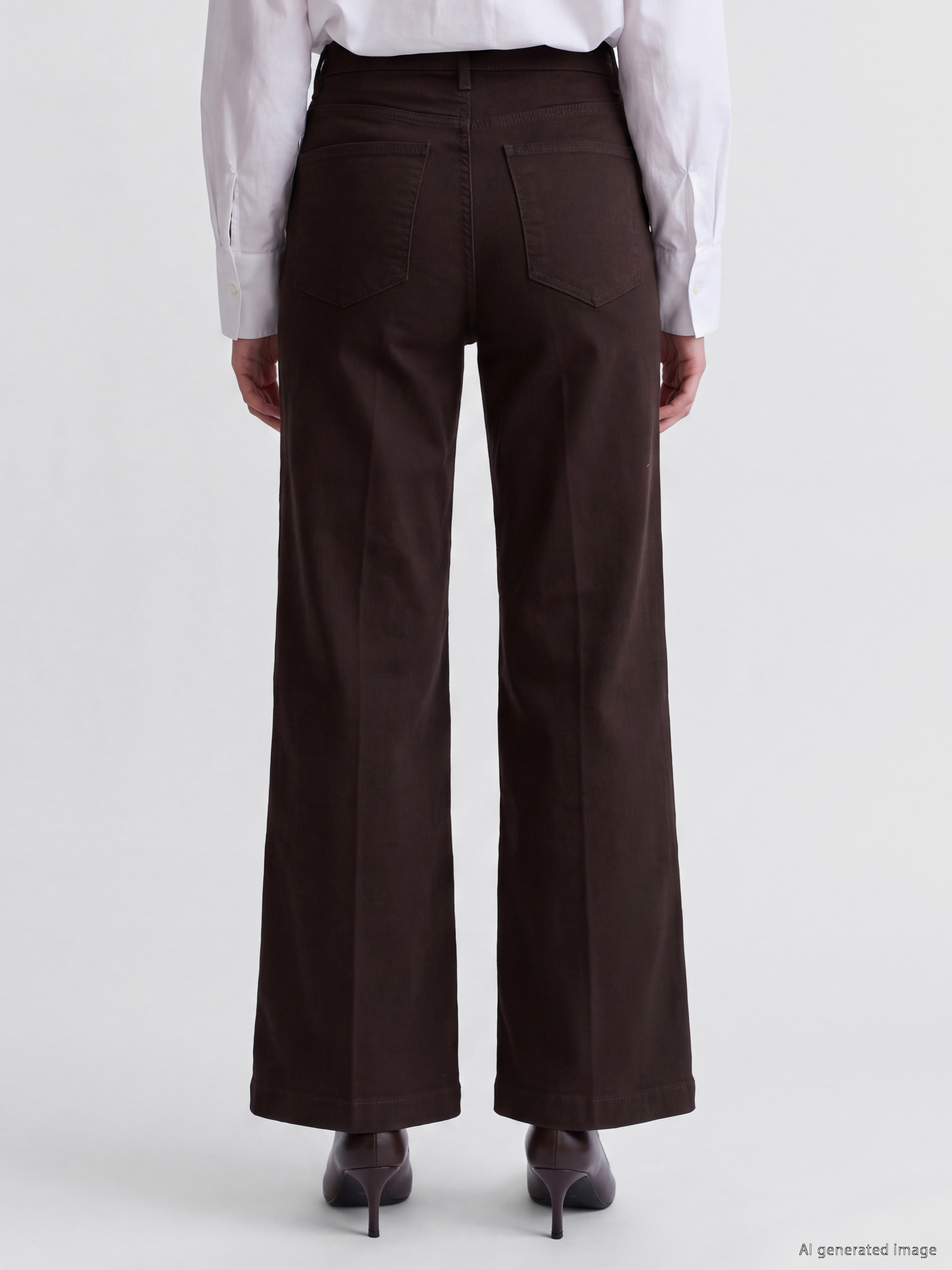 LCW Jeans Wideleg Kadın Jean Pantolon görsel 4