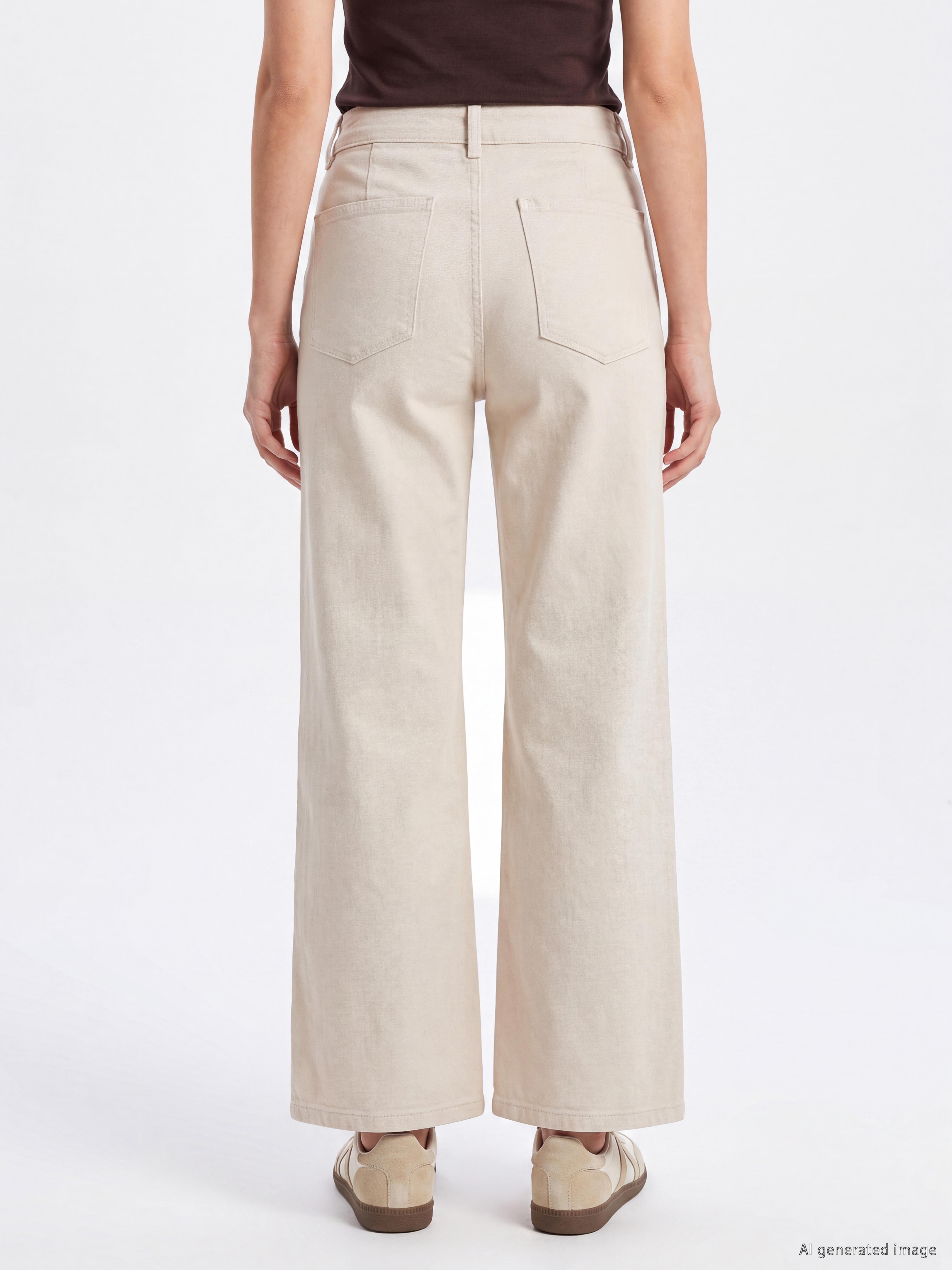 LCW Jeans Culotte Fit Kadın Jean Pantolon görsel 4