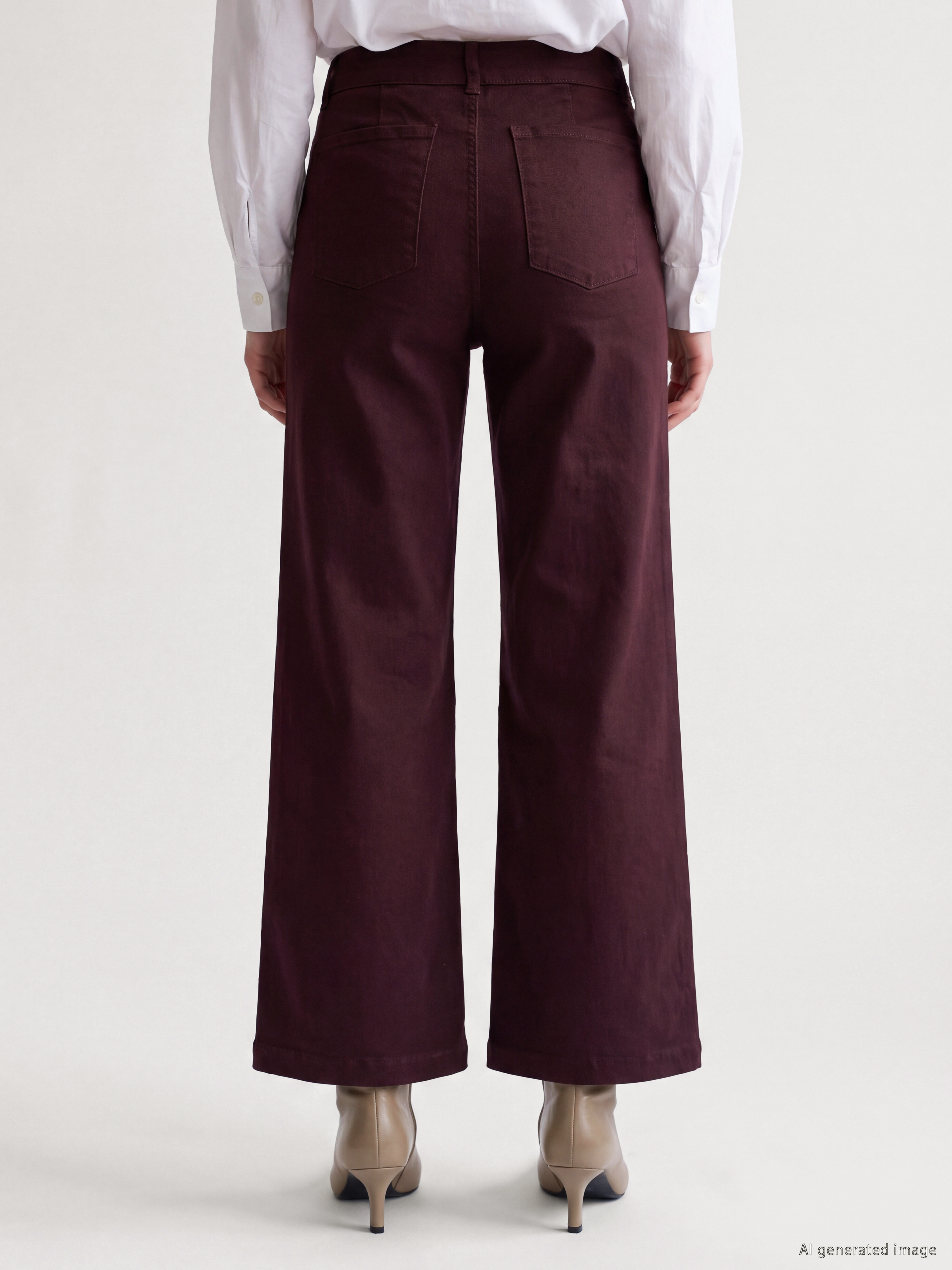 LCW Jeans Culotte Fit Kadın Jean Pantolon görsel 4