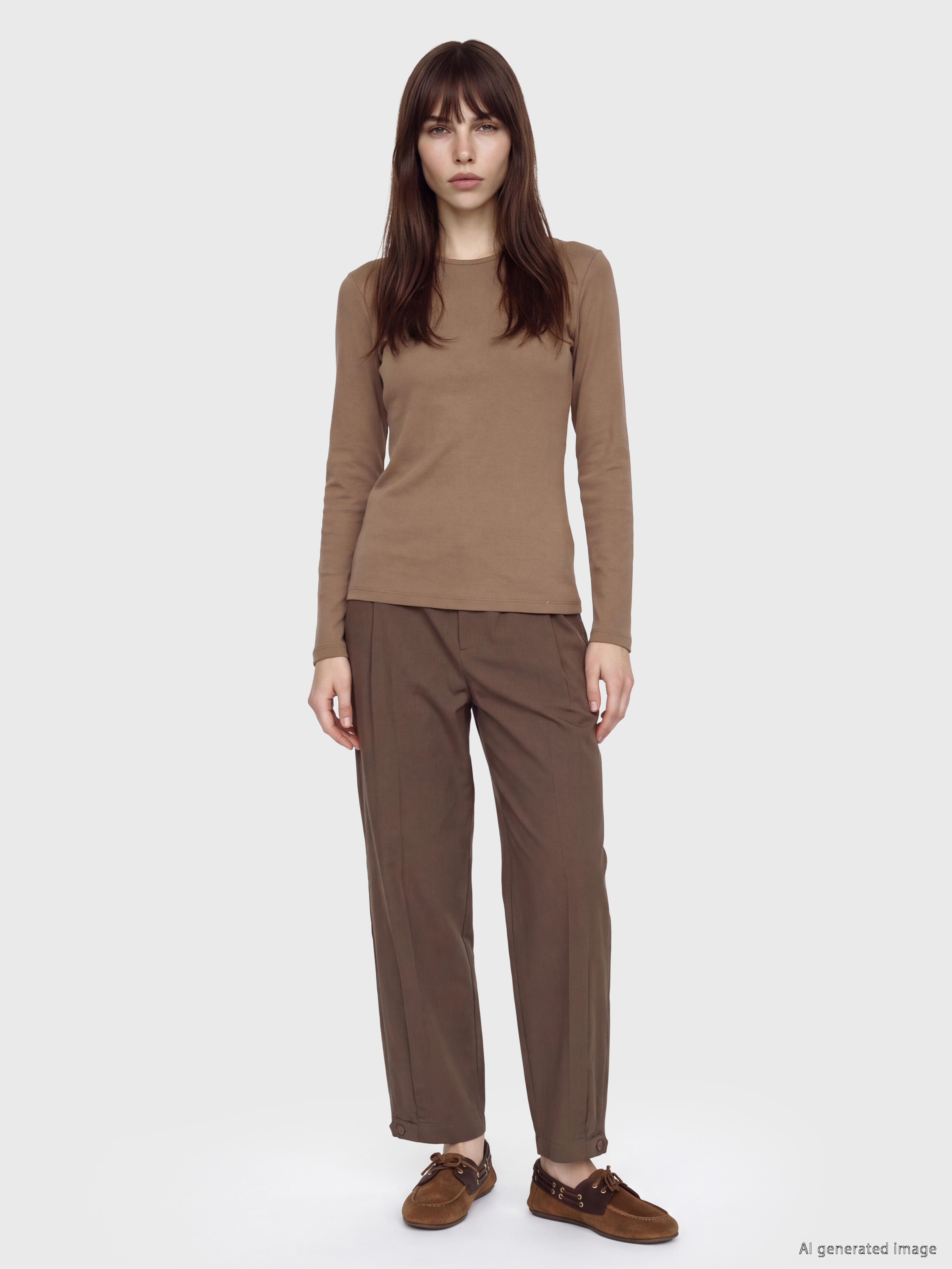 LCW EVERYDAY Bisiklet Yaka Kadın Body görsel 2