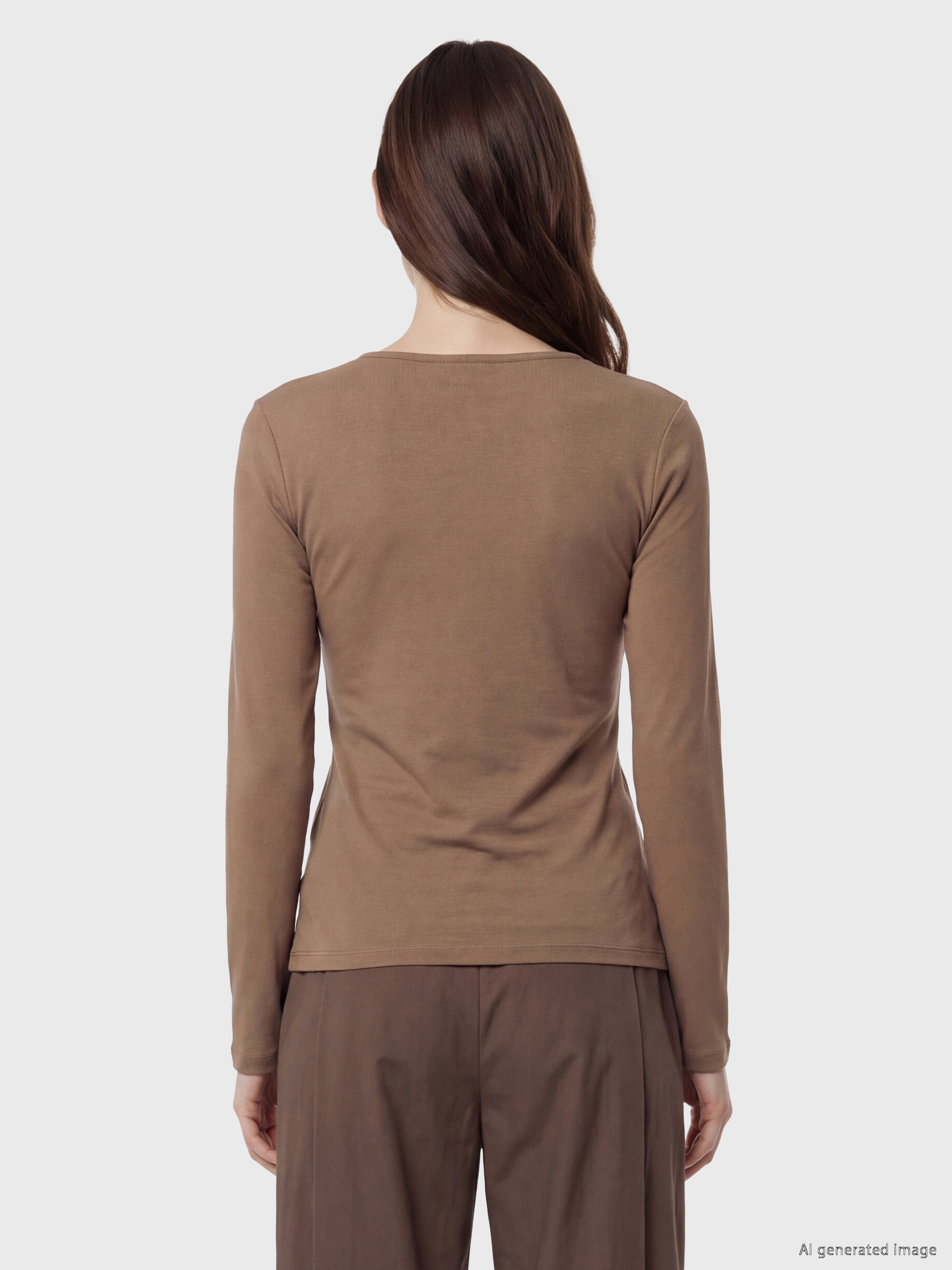 LCW EVERYDAY Bisiklet Yaka Kadın Body görsel 4