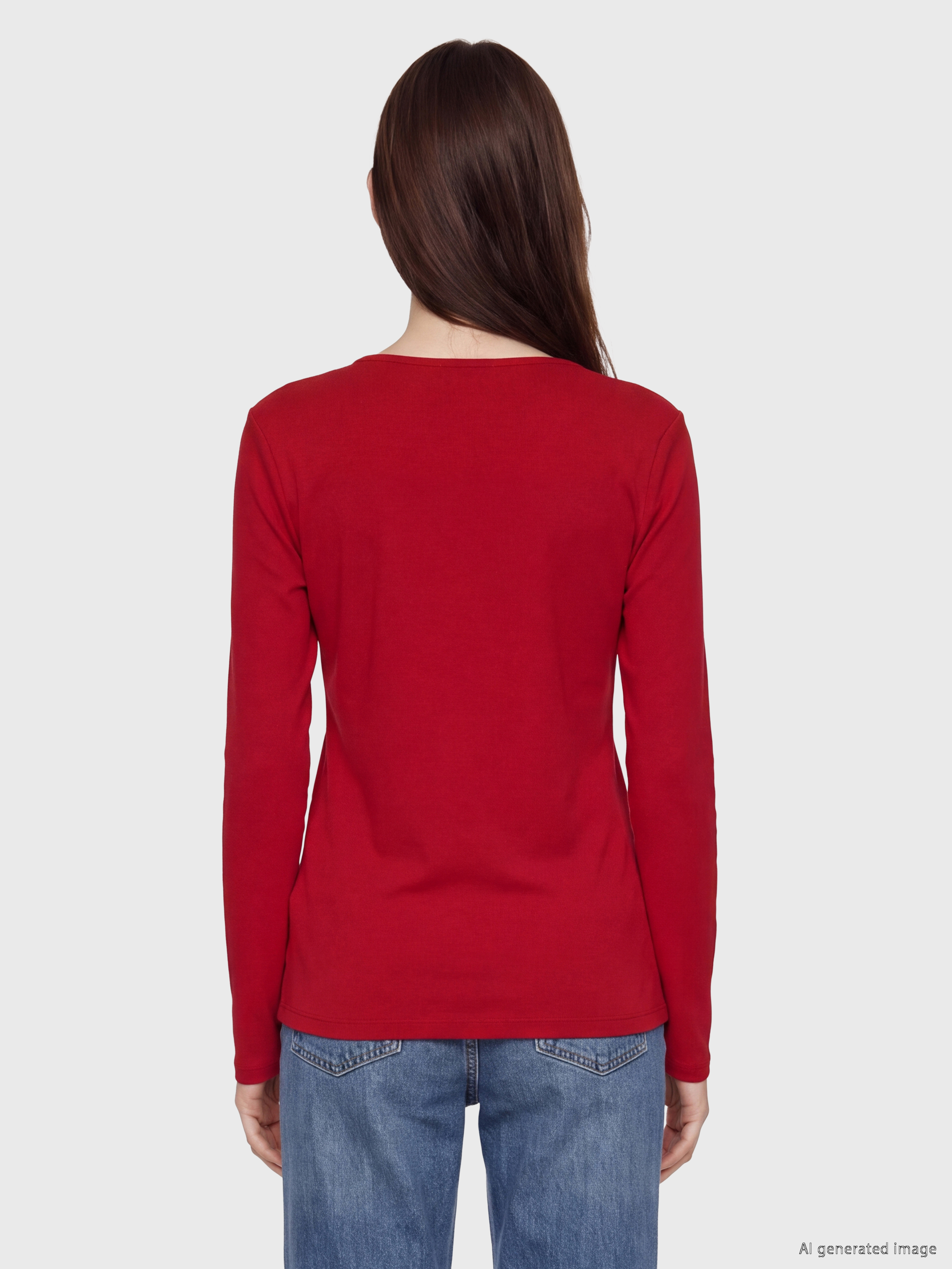 LCW EVERYDAY Bisiklet Yaka Kadın Body görsel 4