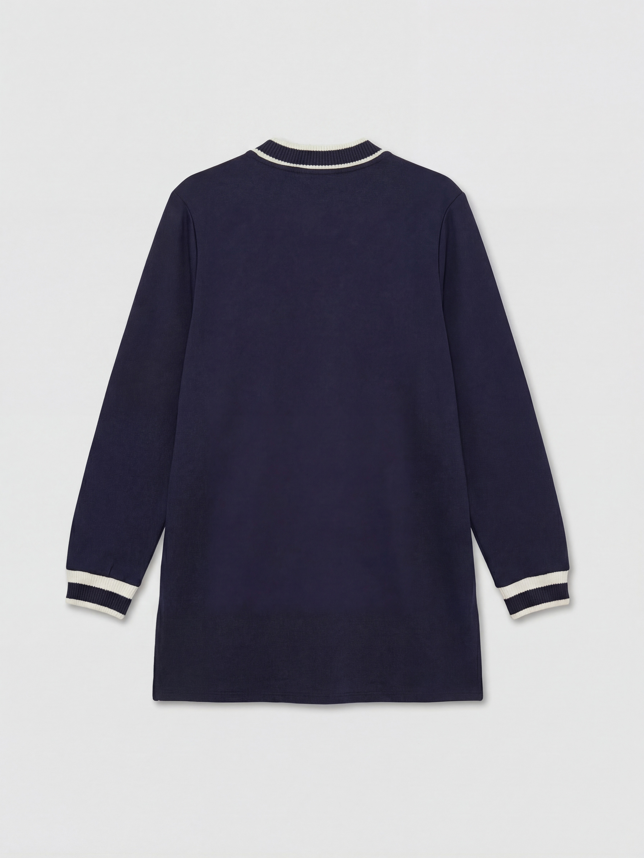 LCW EVERYDAY Dik Yaka Soft Touch Kadın Sweatshirt Tunik görsel 6