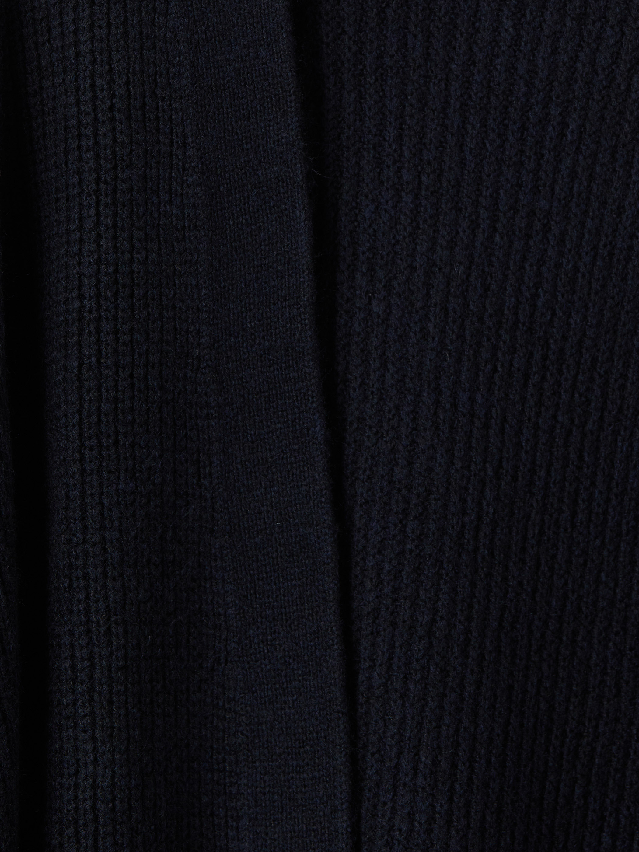 LCW Modest Şal Yaka Oversize Kadın Triko Hırka görsel 7