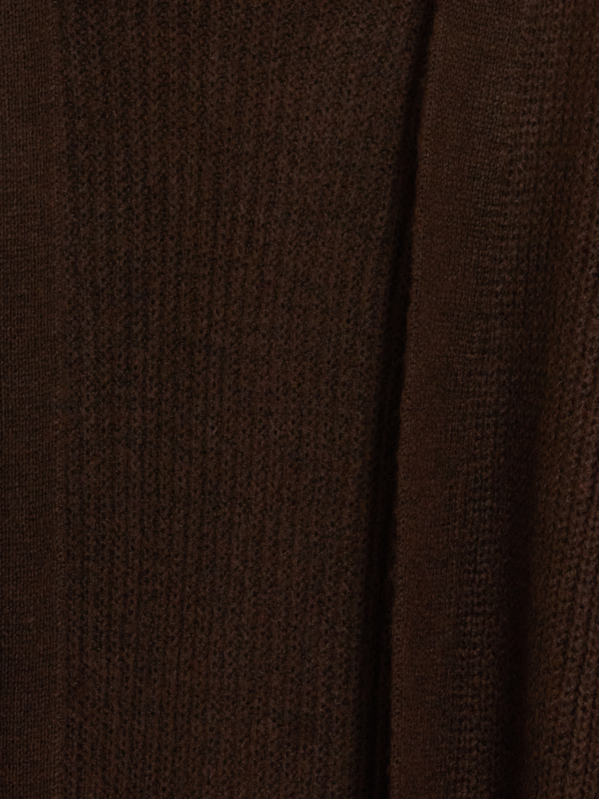 LCW Modest Şal Yaka Oversize Kadın Triko Hırka görsel 6