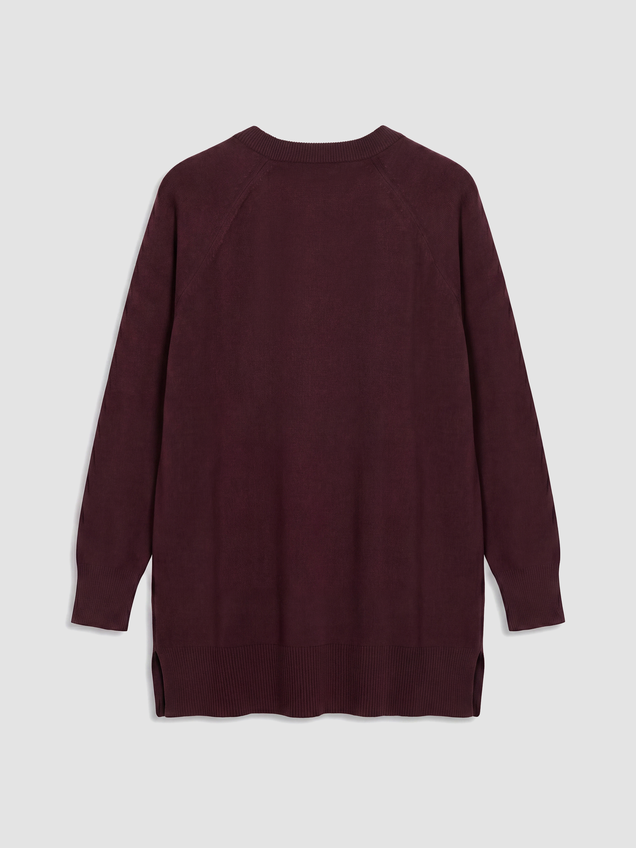 LCW Modest Bisiklet Yaka Kadın Triko Tunik görsel 6