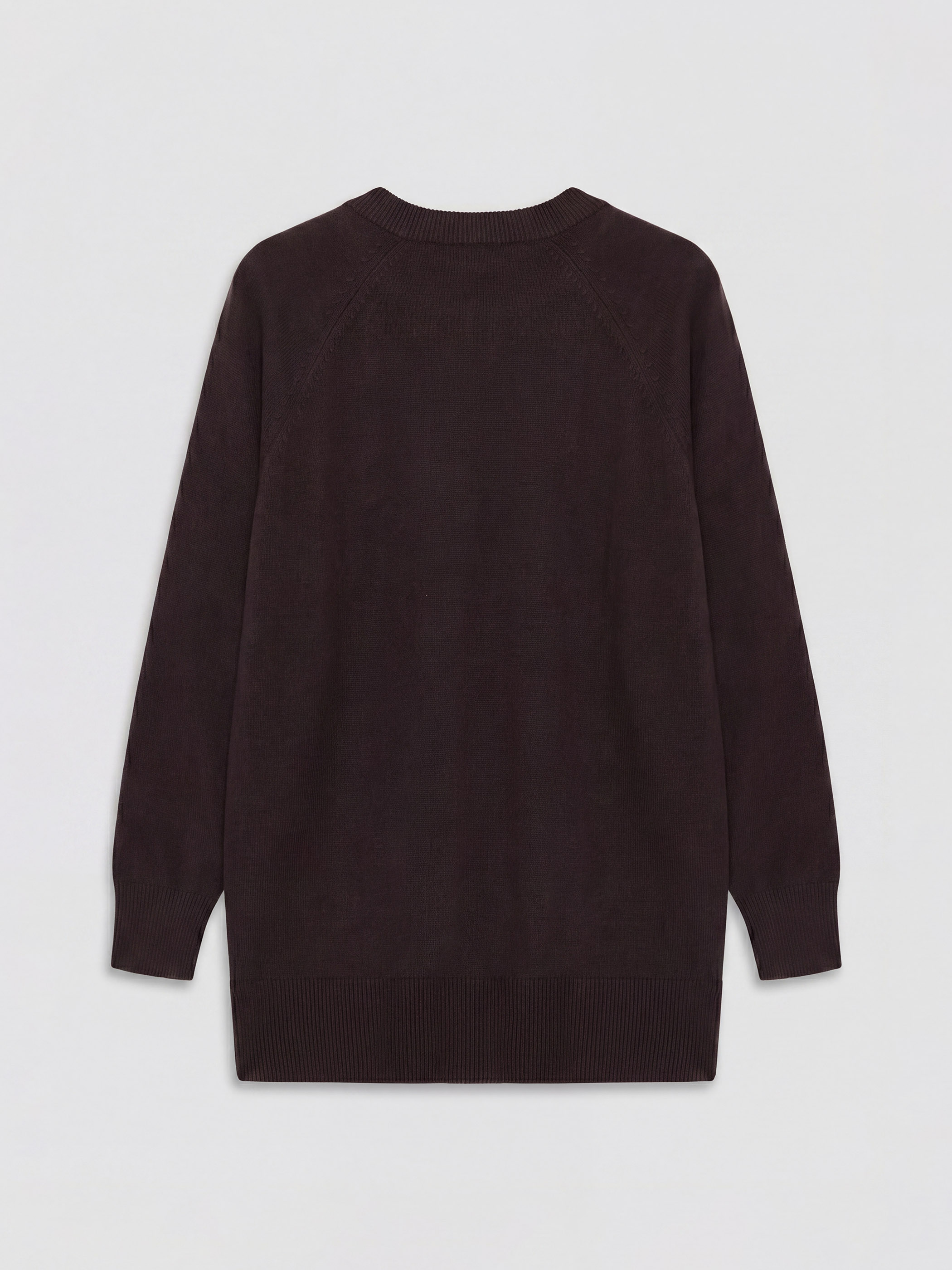 LCW Modest Bisiklet Yaka Kadın Triko Tunik görsel 7