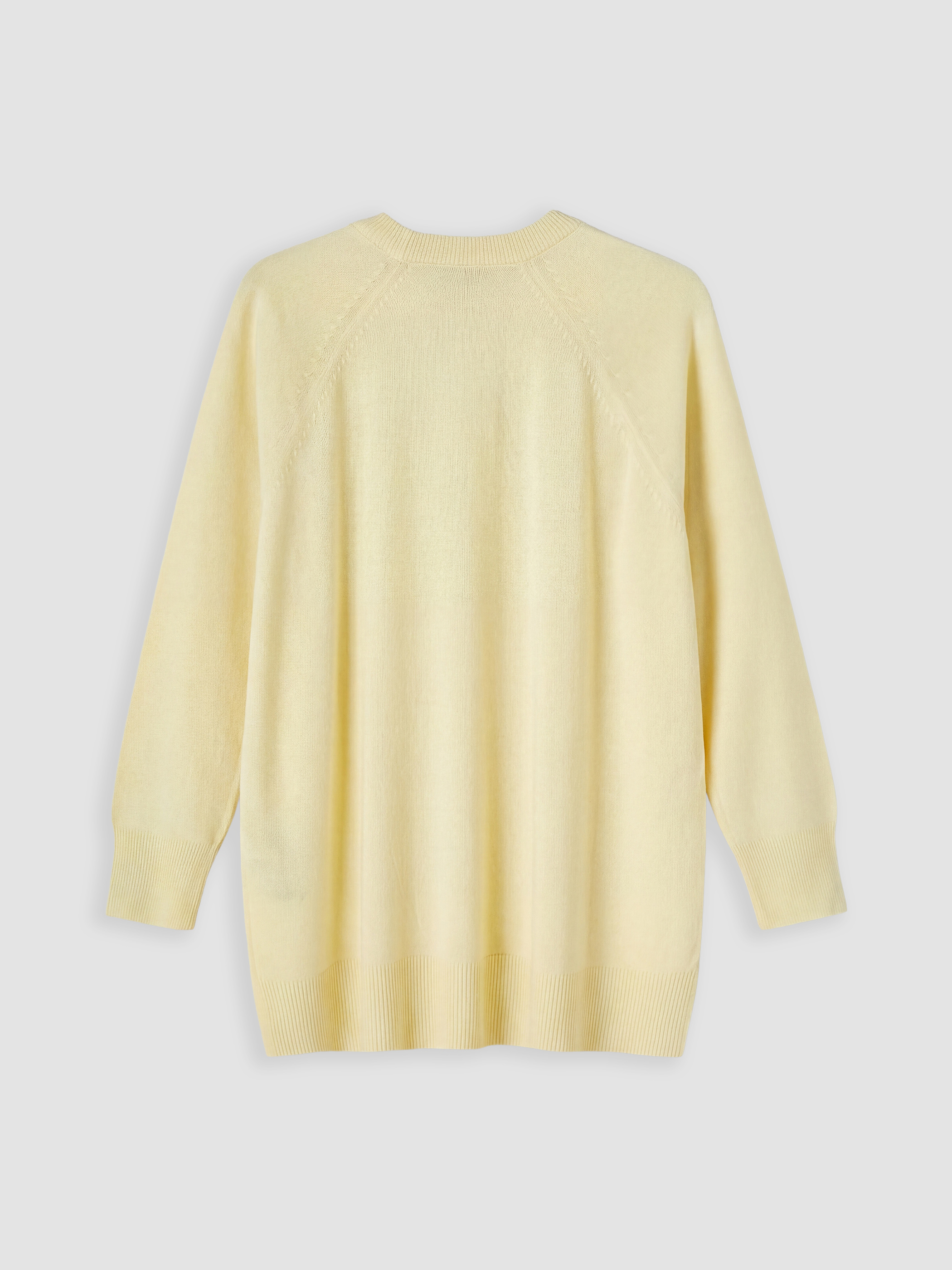 LCW Modest Bisiklet Yaka Kadın Triko Tunik görsel 6