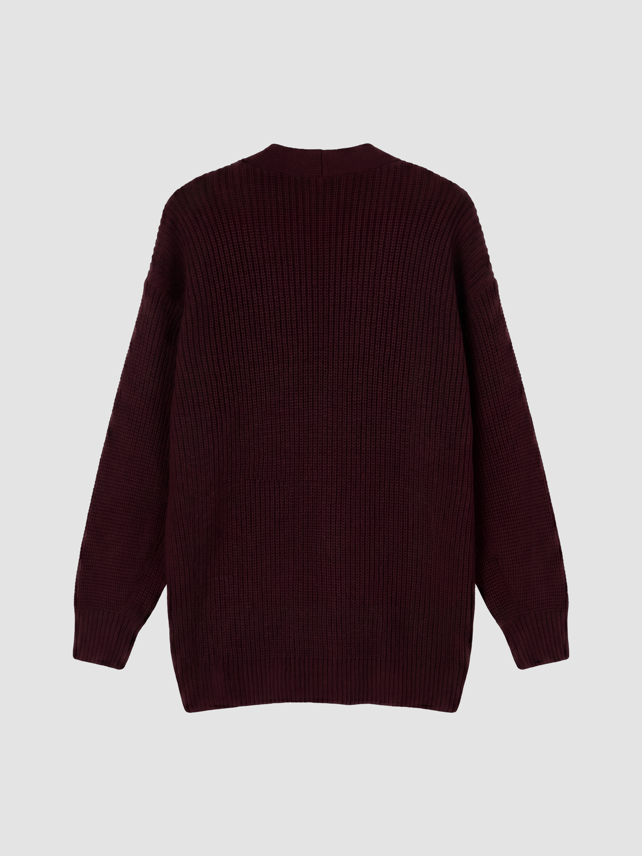 LCW Modest V Yaka Kadın Triko Hırka görsel 7