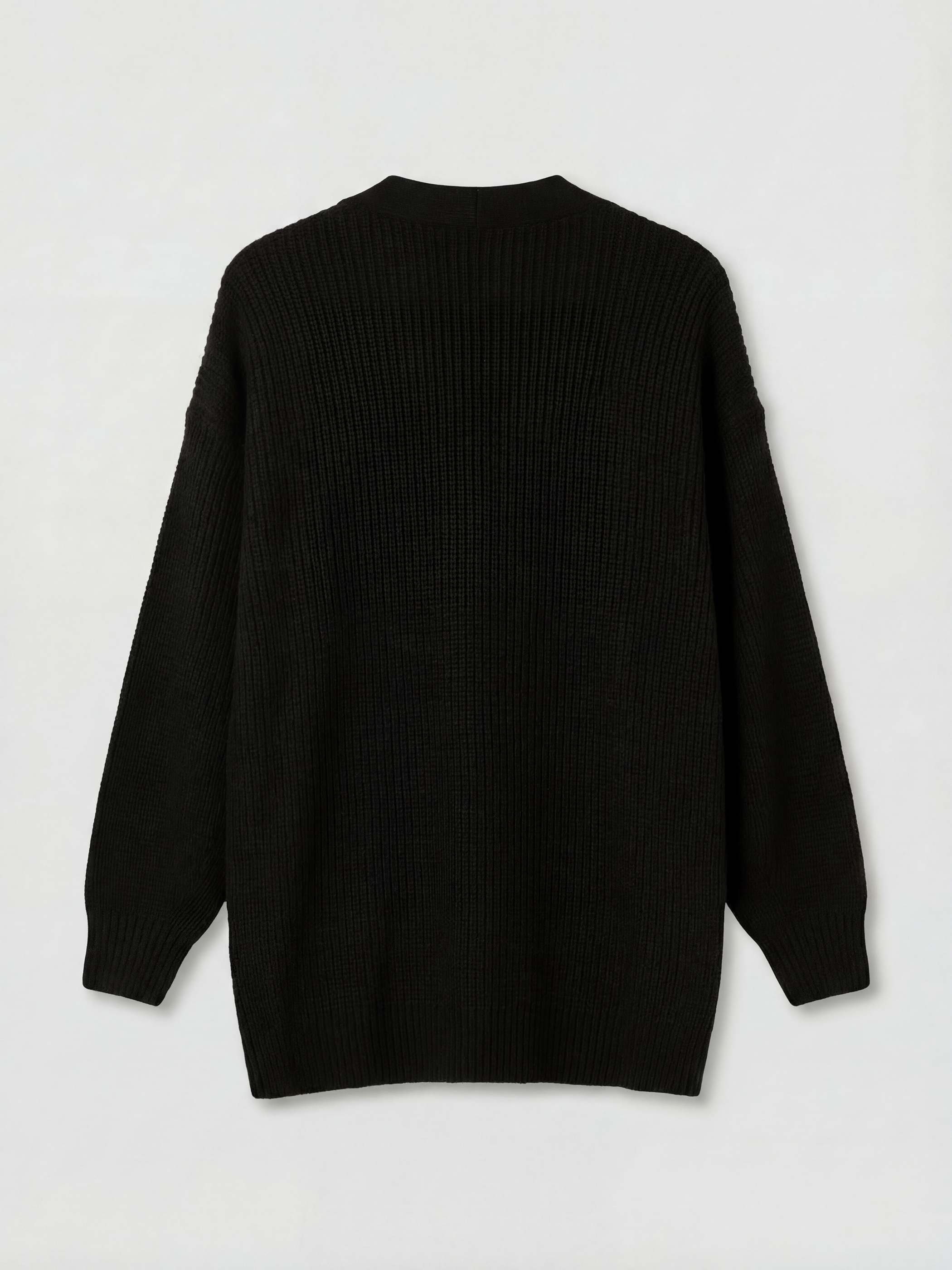 LCW Modest V Yaka Kadın Triko Hırka görsel 6