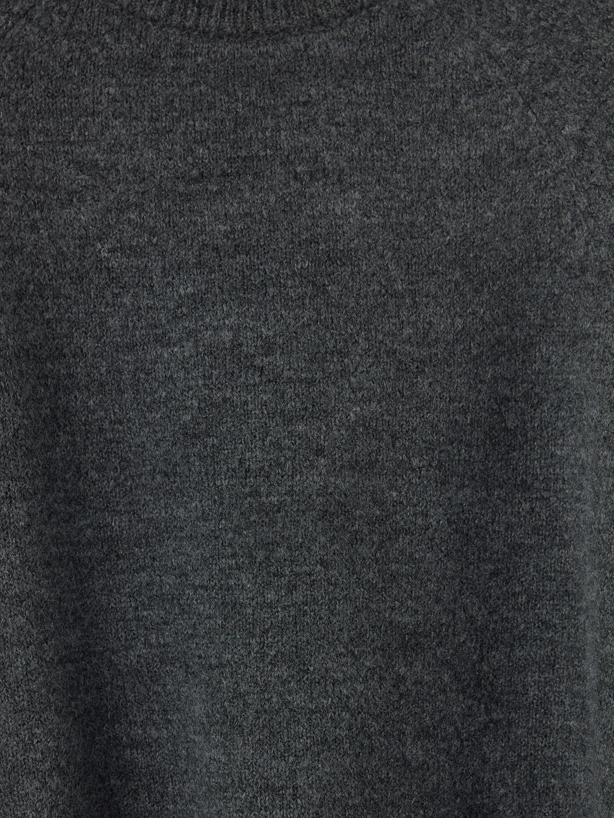 LCW Modest Bisiklet Yaka Oversize Kadın Triko Tunik görsel 7