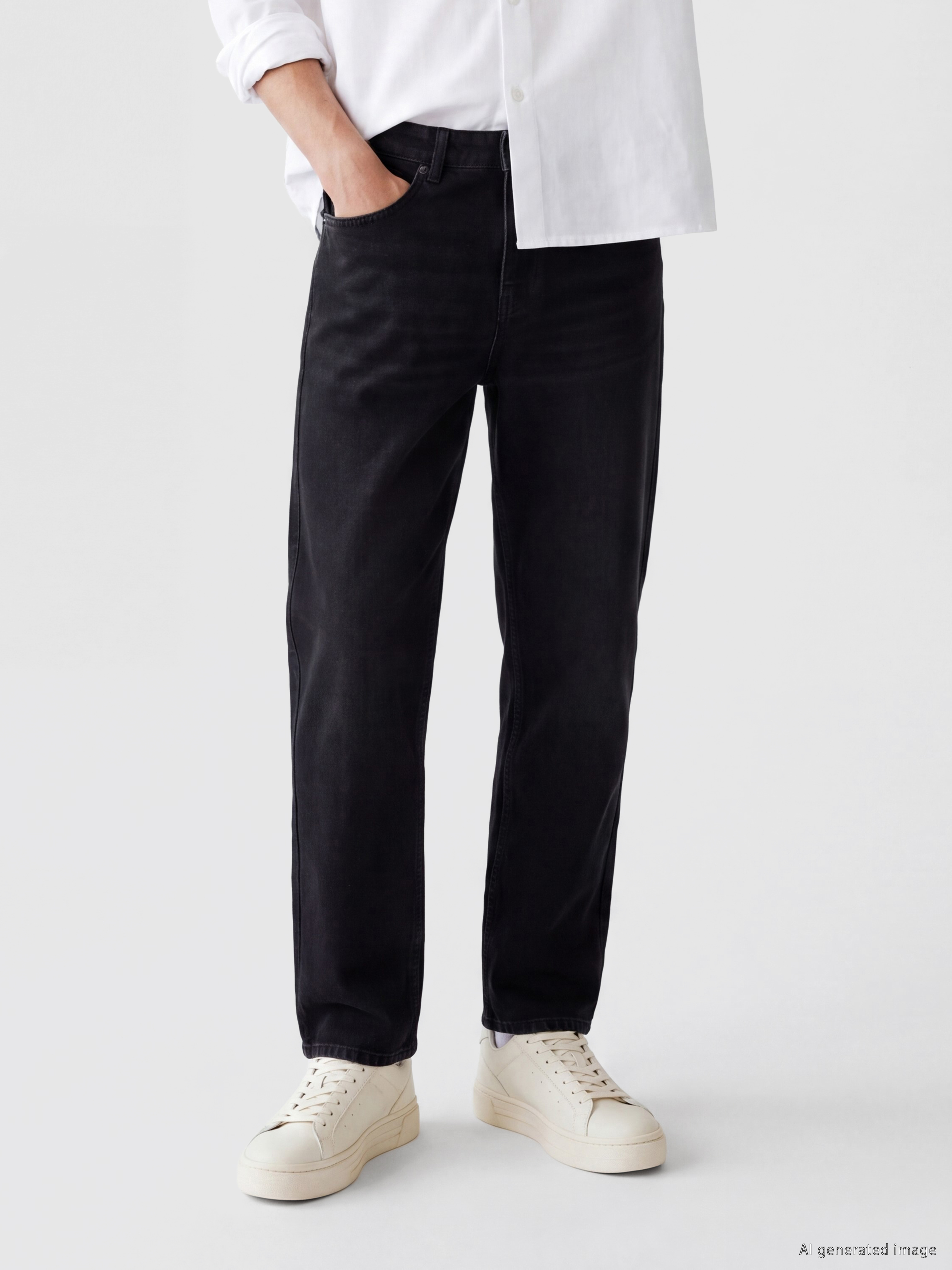 LCW Jeans 745 Baggy Fit Erkek Jean Pantolon görsel 2