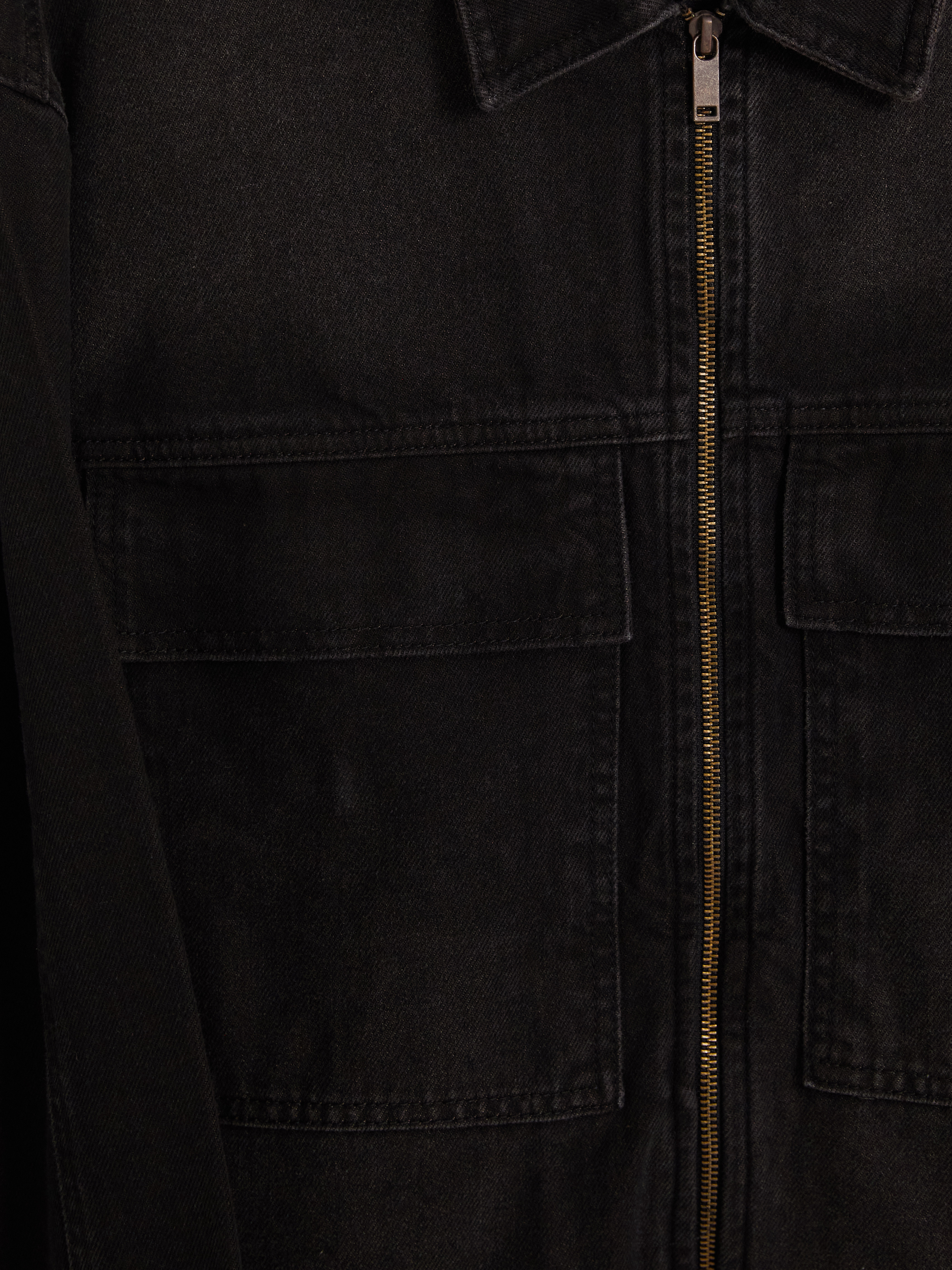 LCW Jeans Loose Fit Erkek Jean Ceket görsel 7