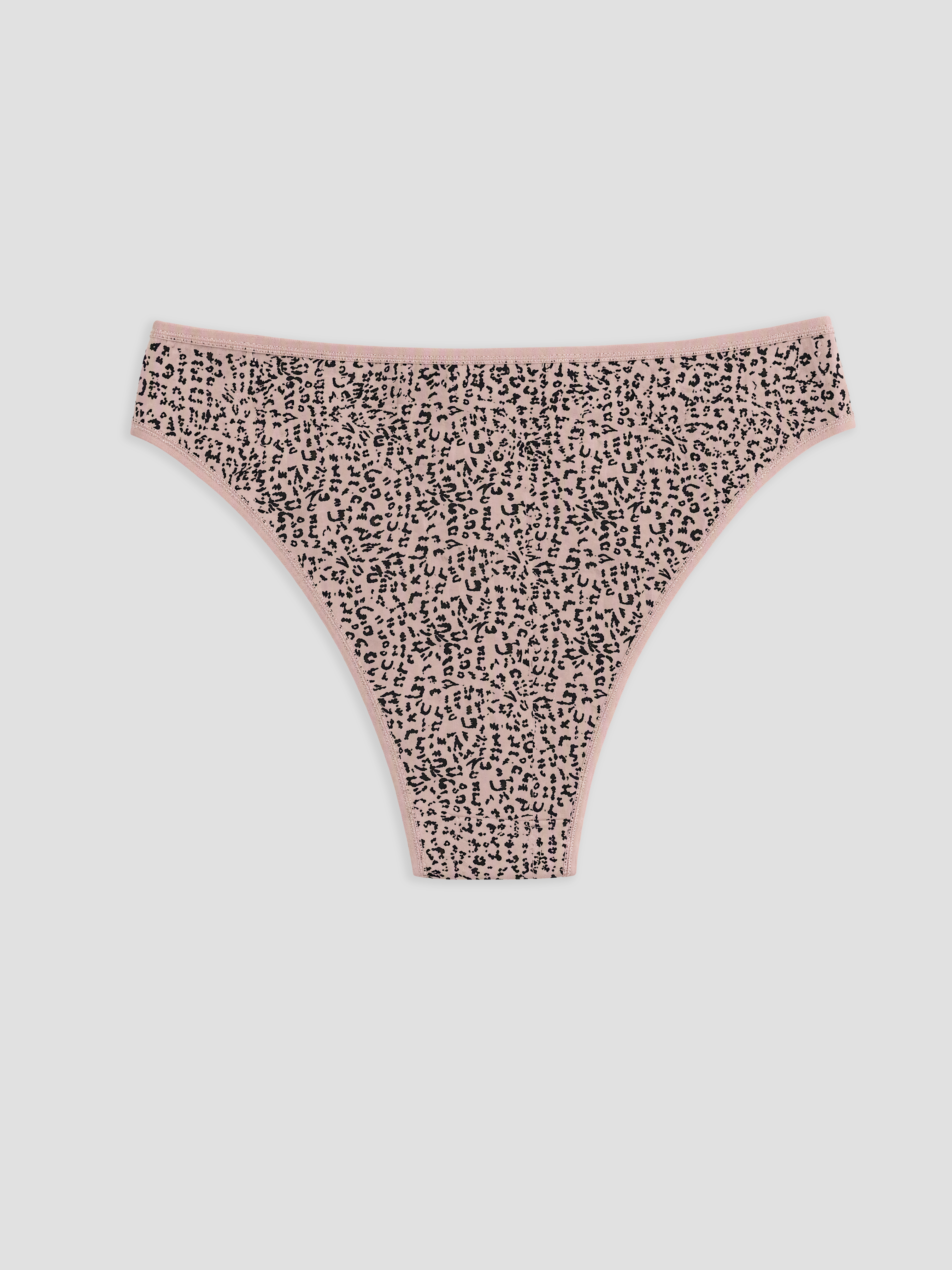 LCW DREAM Leopar Desenli Brazilian Külot 5'li görsel 7