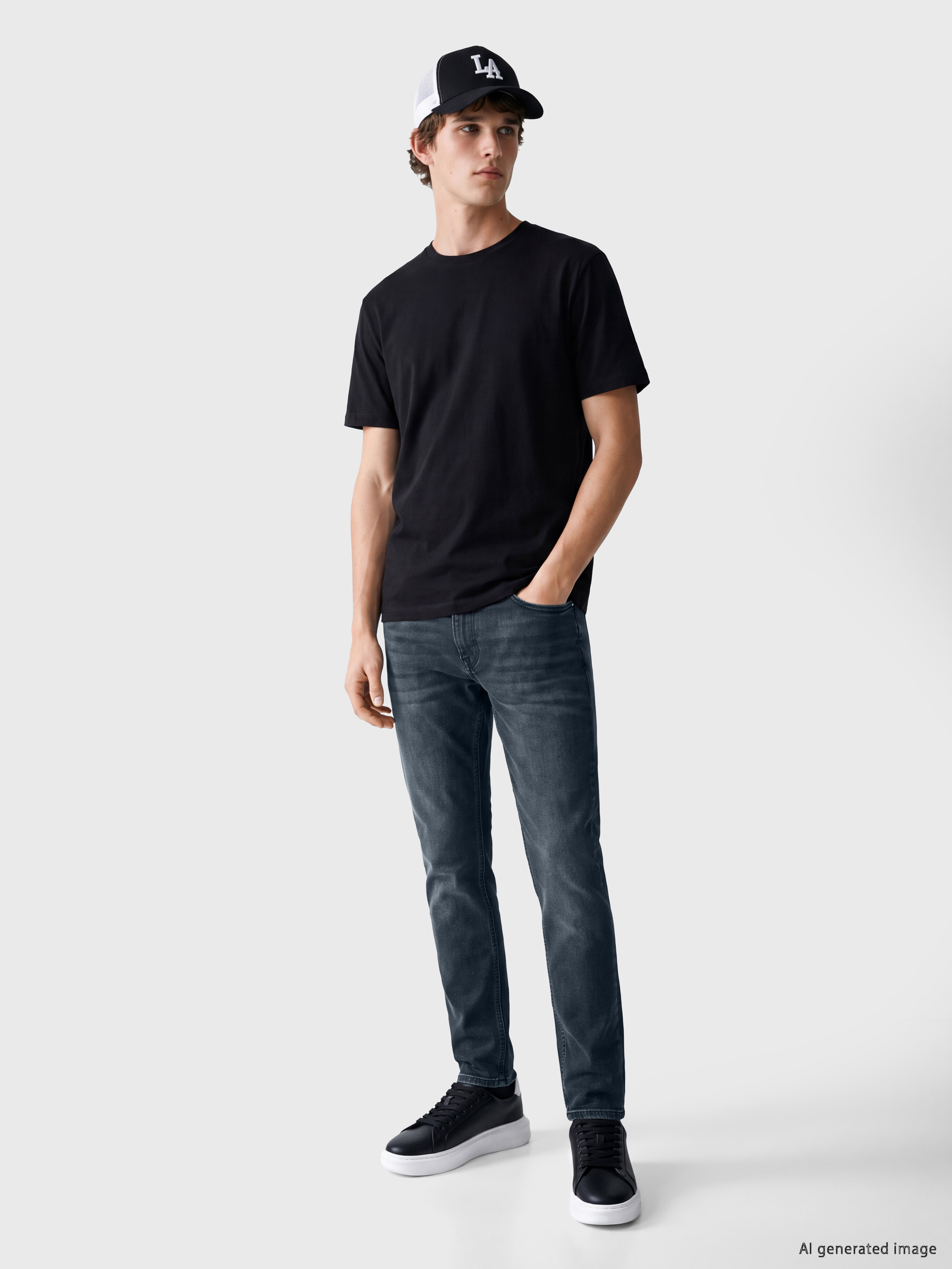 LCW Jeans 750 Slim Fit Erkek Jean Pantolon görsel 2