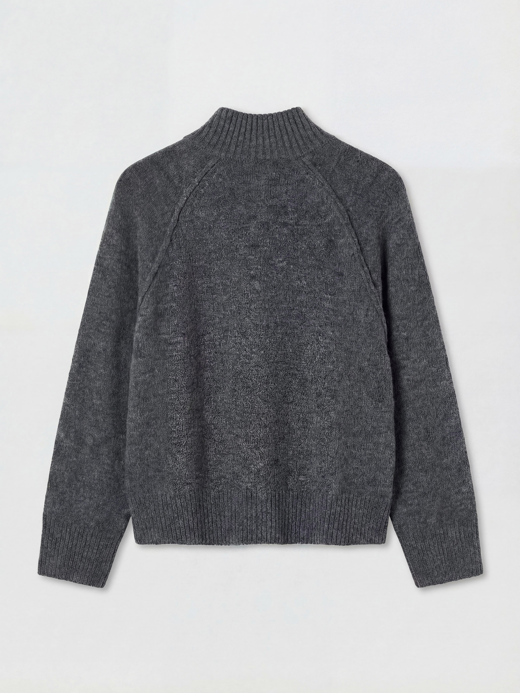 LCW Comfort Dik Yaka Kadın Triko Kazak görsel 6