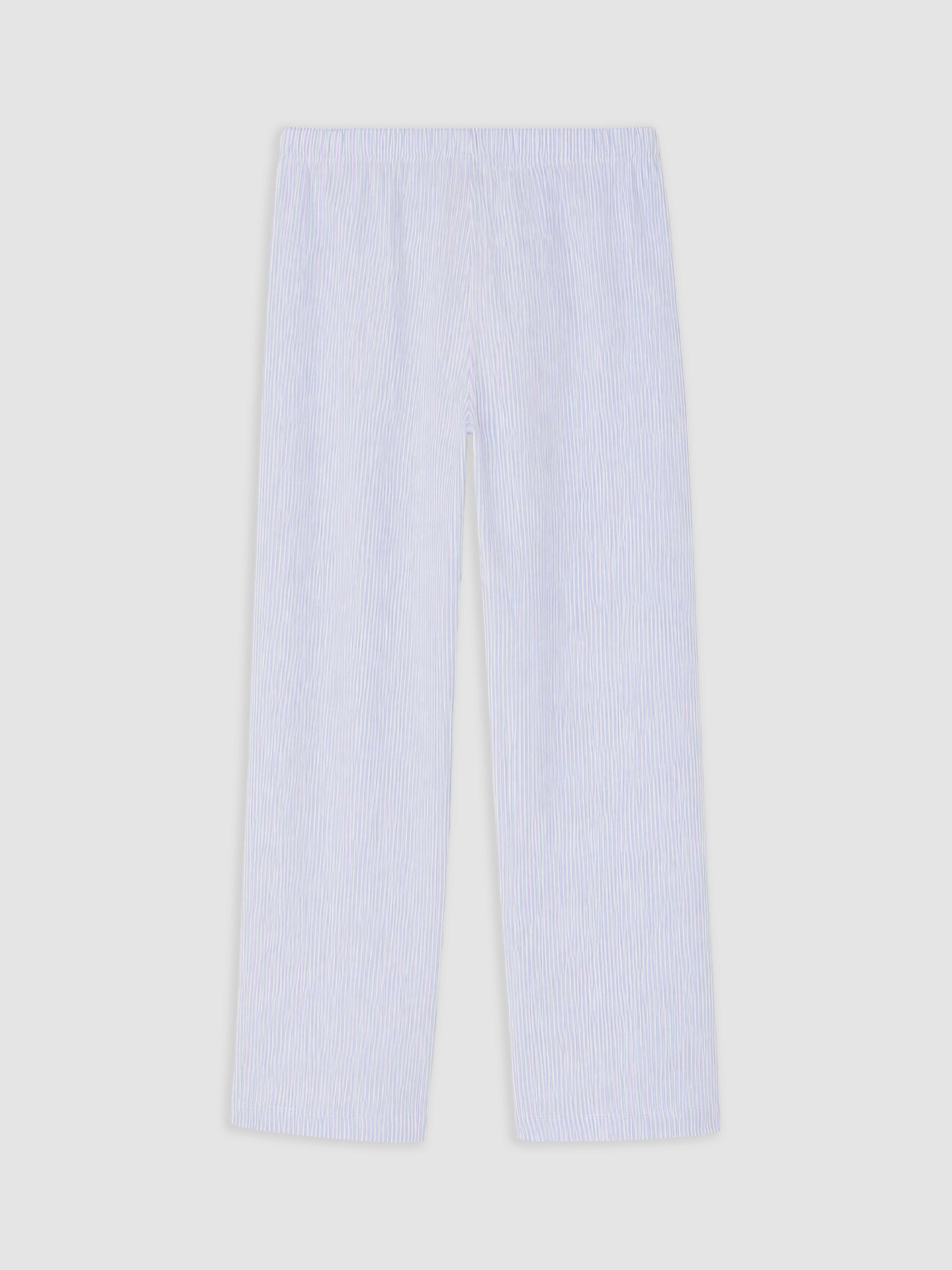 LCW Young Bisiklet Yaka Baskılı Kadın Pijama Takımı görsel 5
