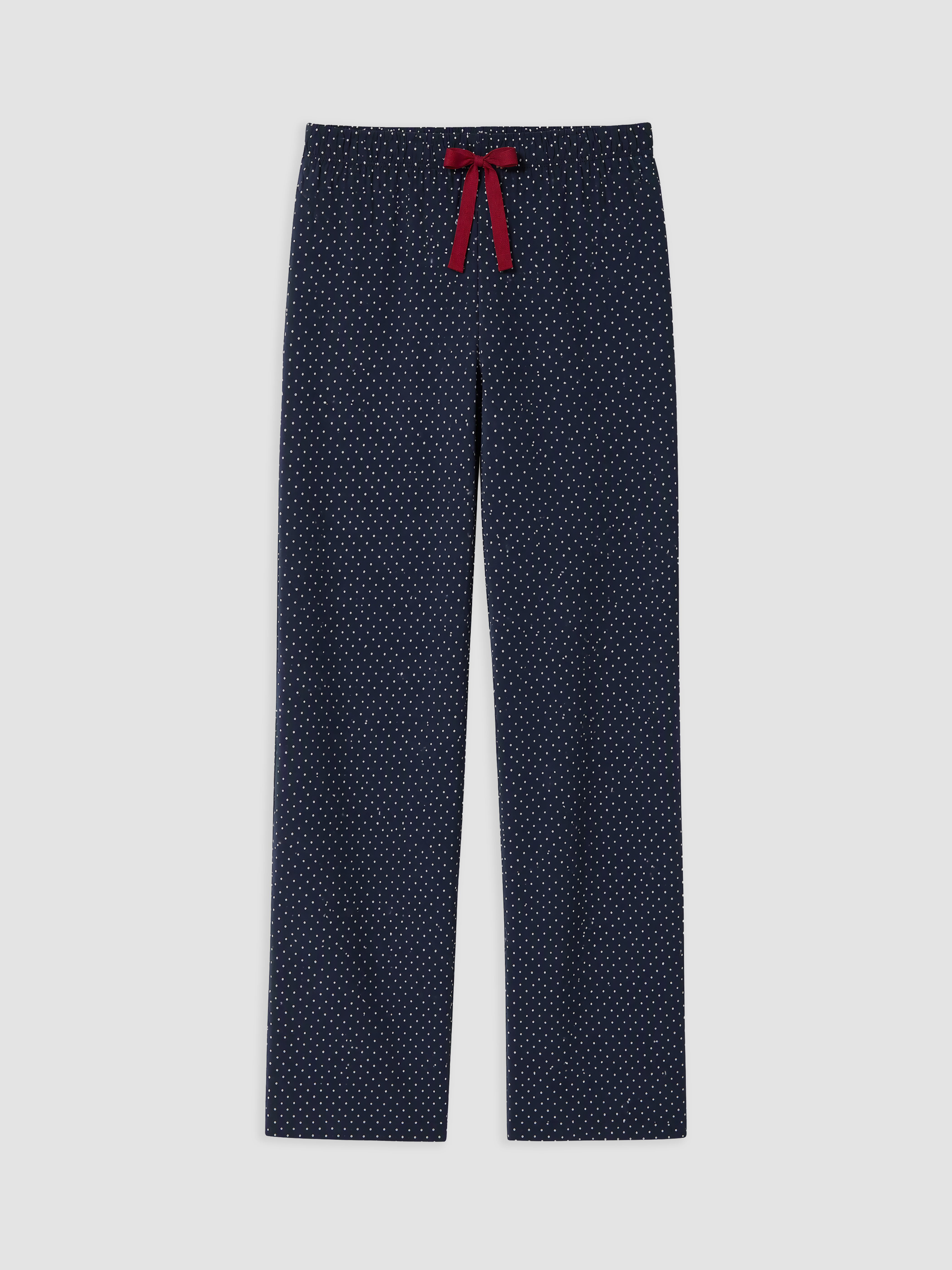 LCW Young Bisiklet Yaka Puantiyeli Kadın Pijama Takımı görsel 4