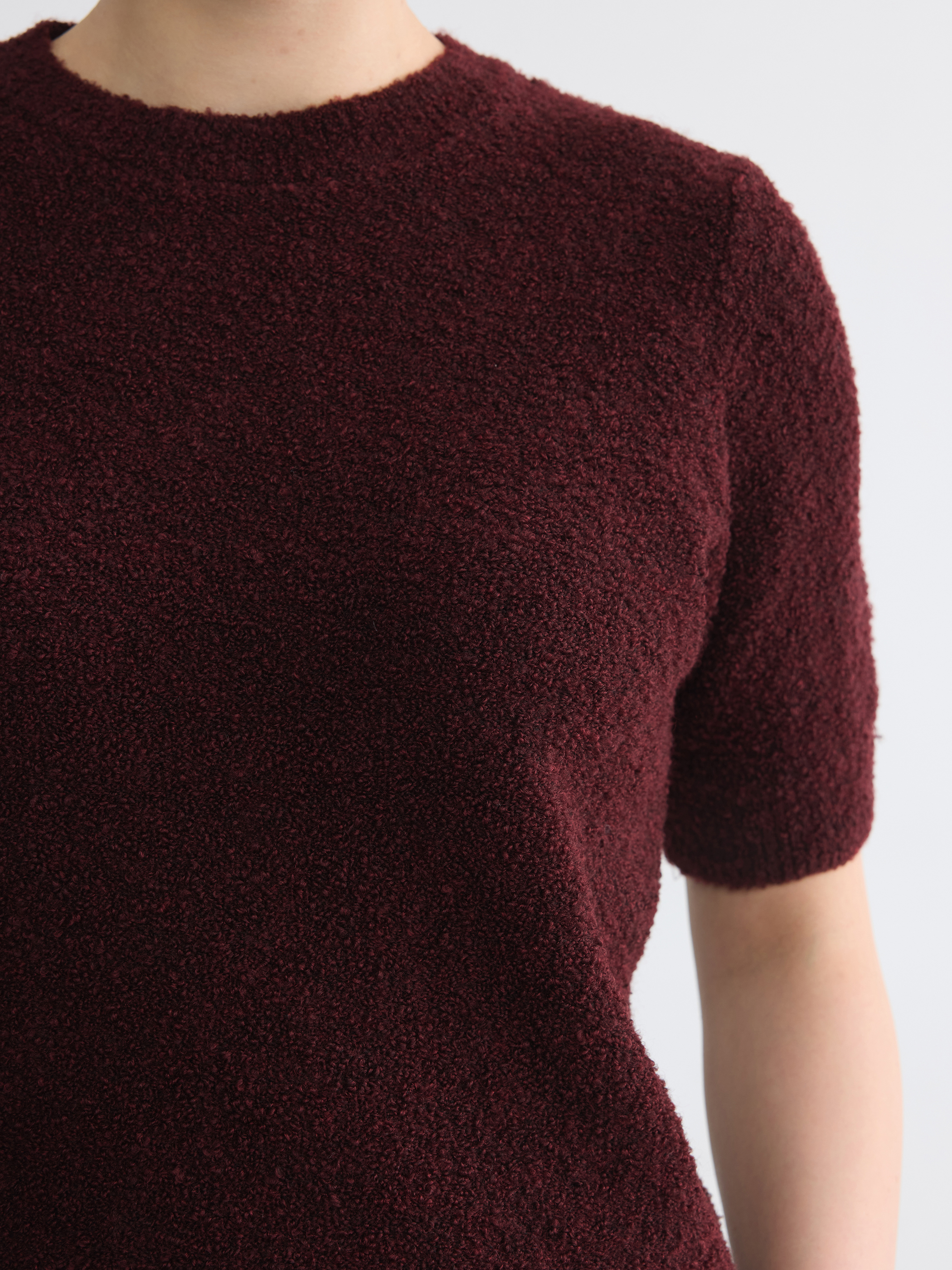 LCW Comfort Bisiklet Yaka Kadın Triko Kazak görsel 3