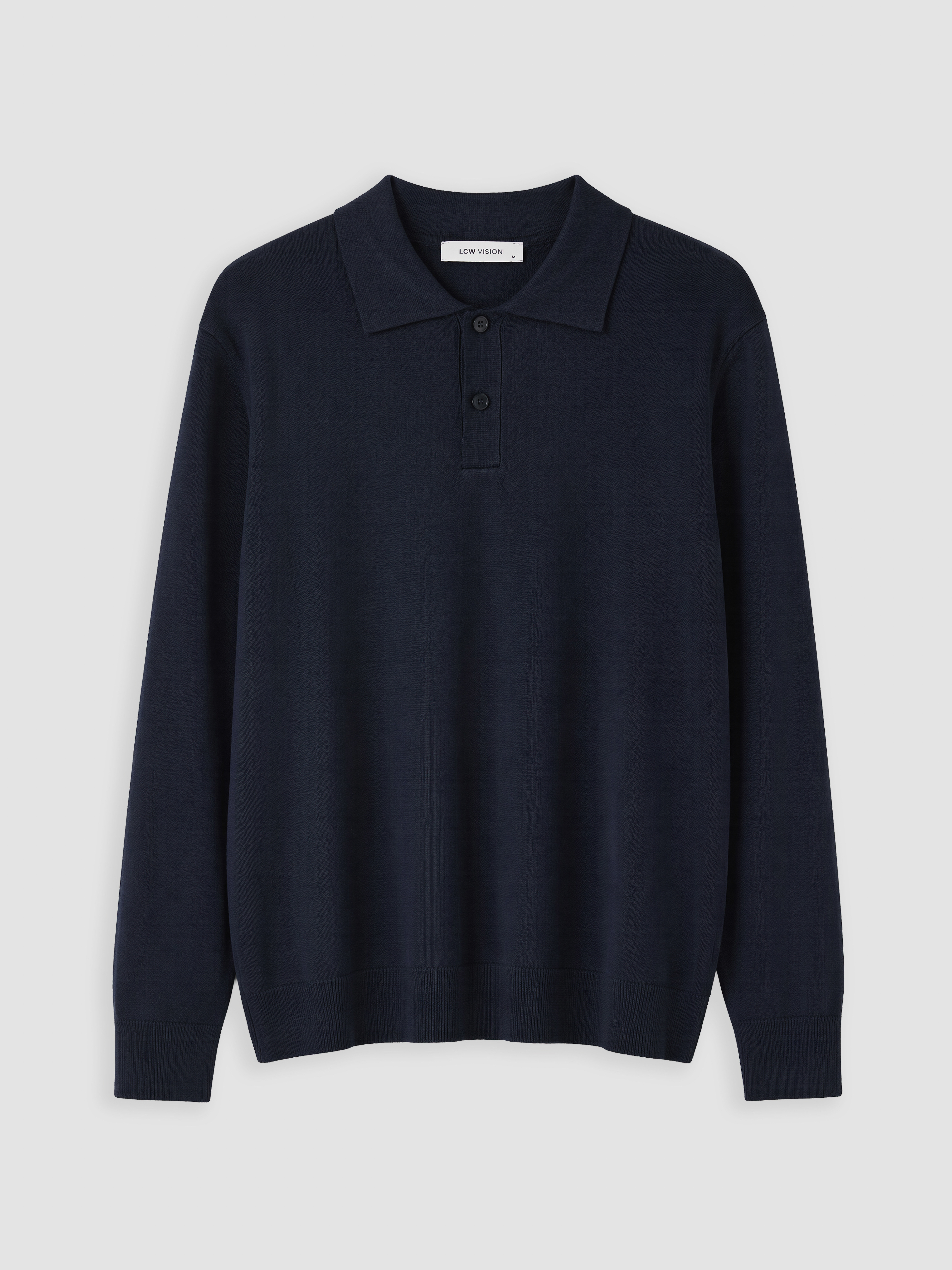 LCW Vision Polo Yaka Erkek Triko Kazak görsel 4