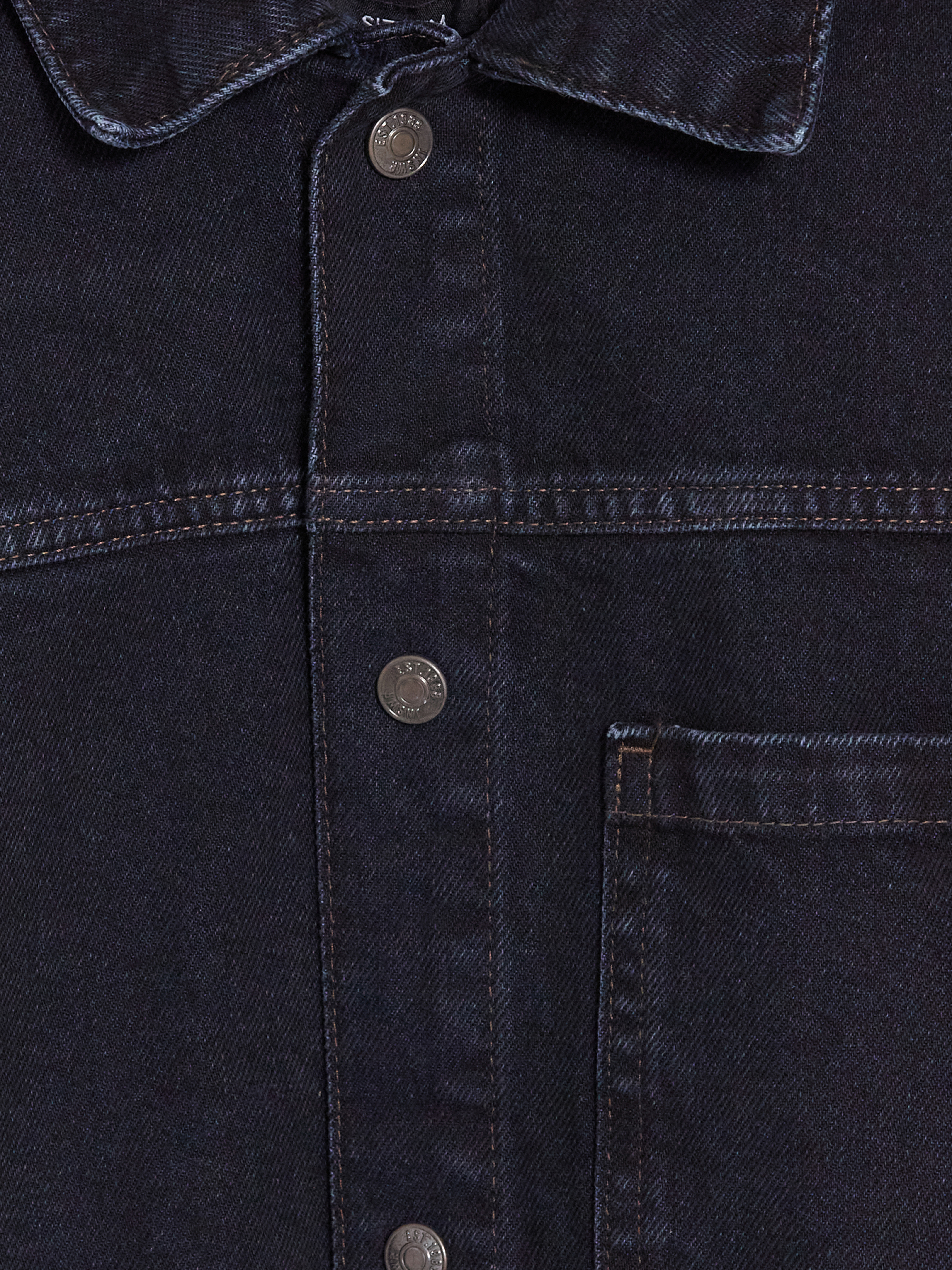 LCW Jeans Relax Fit Erkek Jean Gömlek görsel 6