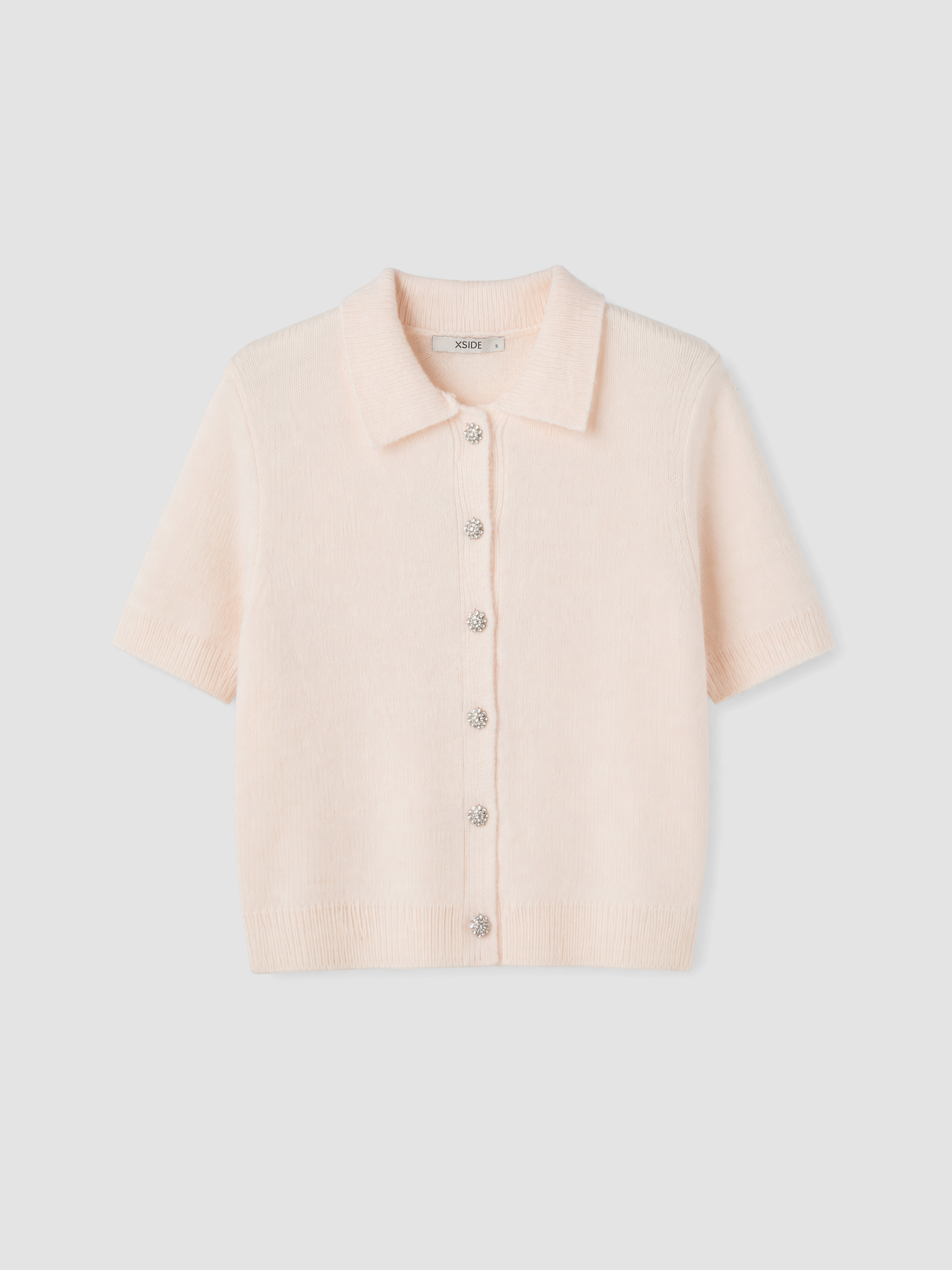 XSIDE Polo Yaka Kadın Triko Kazak görsel 5