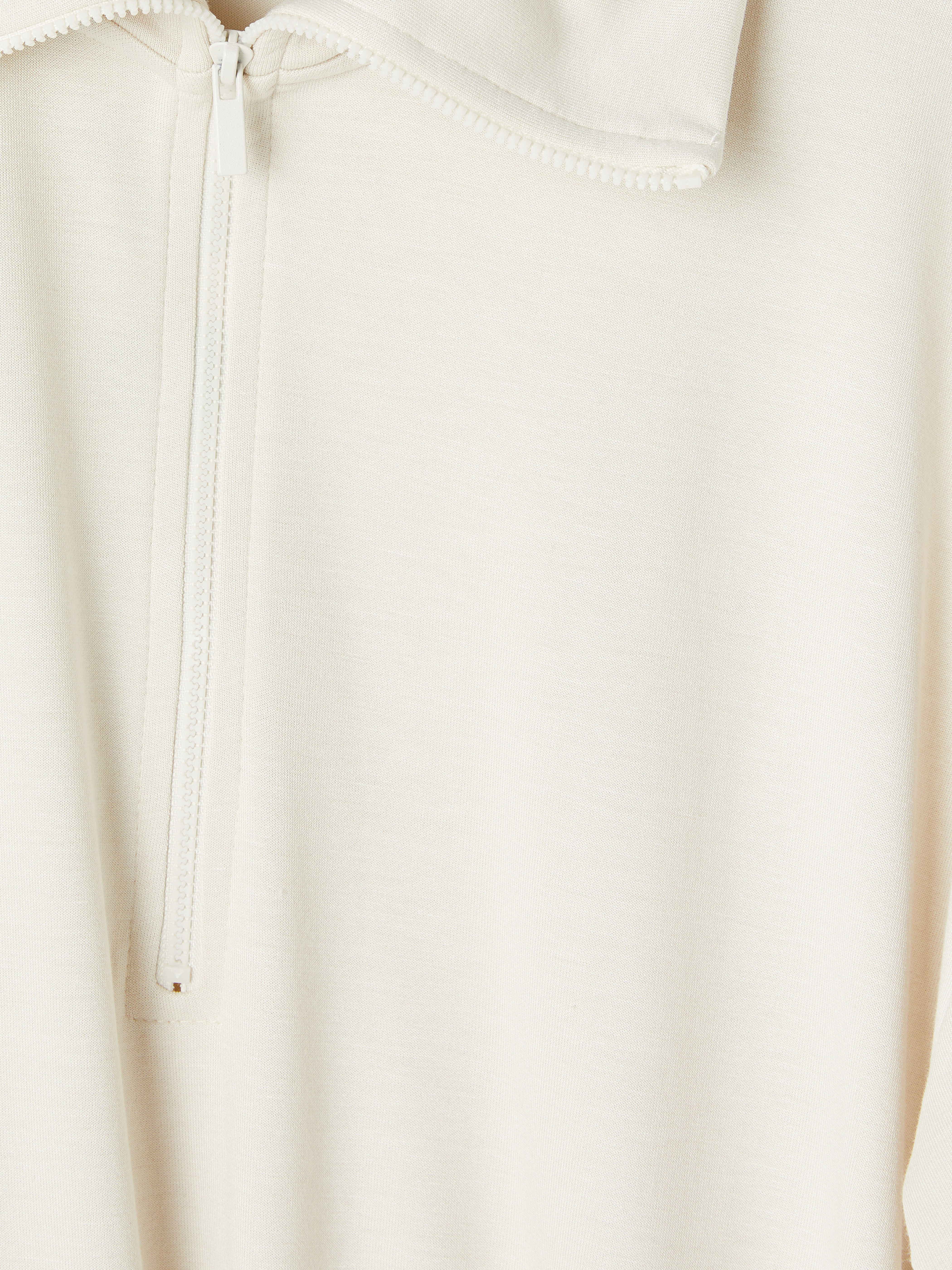 LCW Modest Dik Yaka Oversize Kadın Sweatshirt Tunik görsel 6