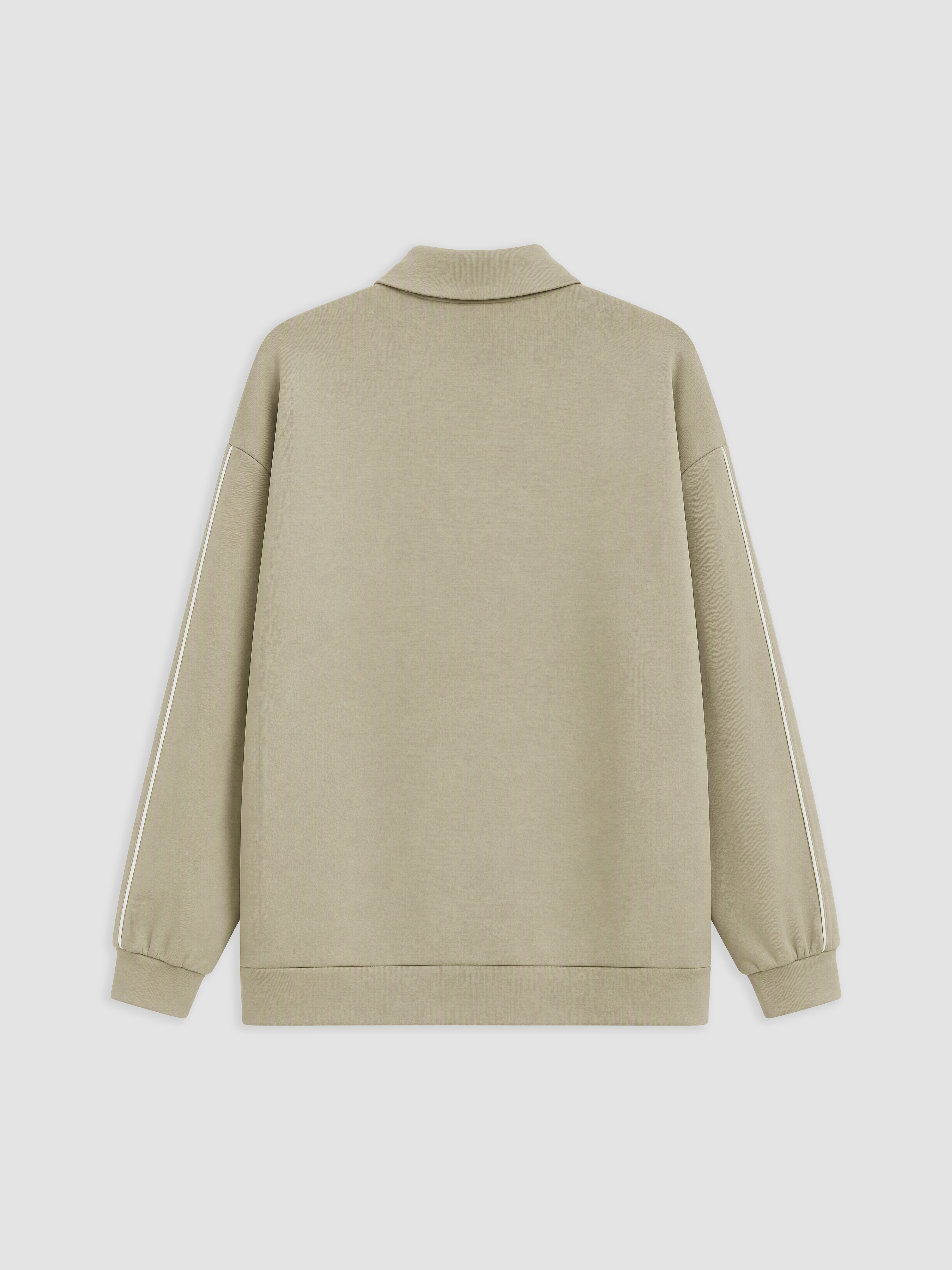 LCW Modest Soft Touch Oversize Kadın Sweatshirt Tunik görsel 6