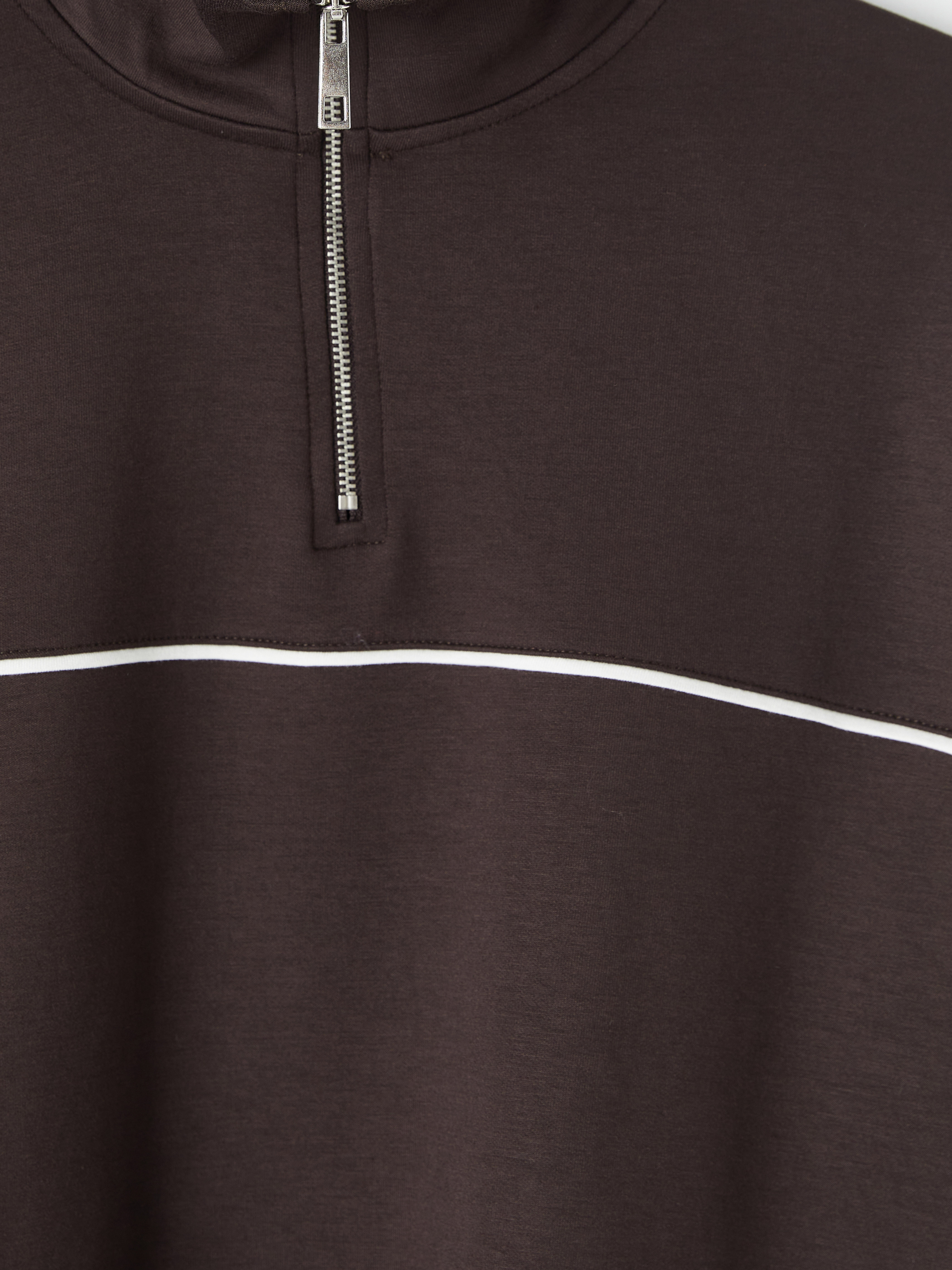 LCW Modest Soft Touch Oversize Kadın Sweatshirt Tunik görsel 7