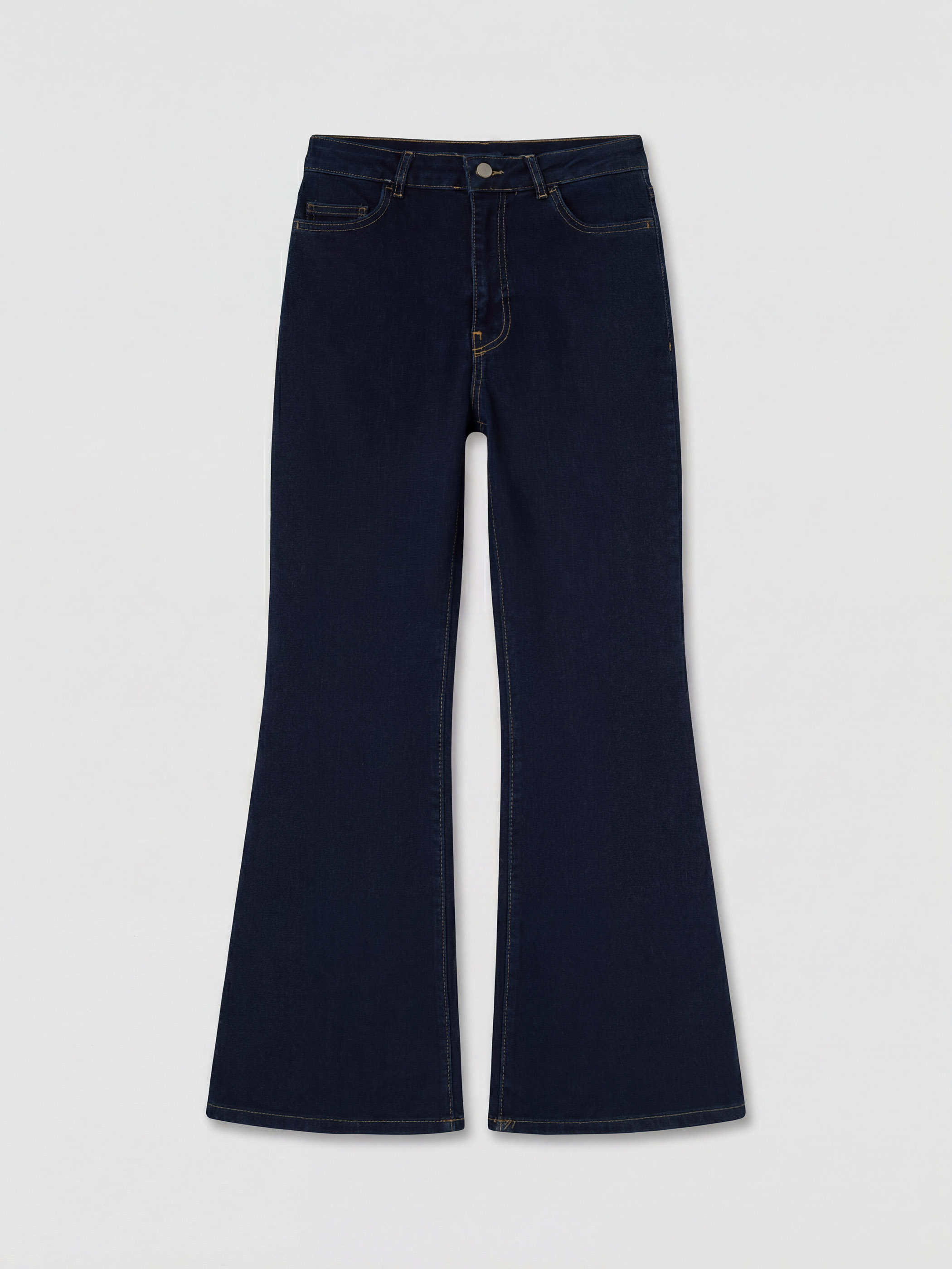 LC WAIKIKI Flare Kadın Jean Pantolon görsel 5