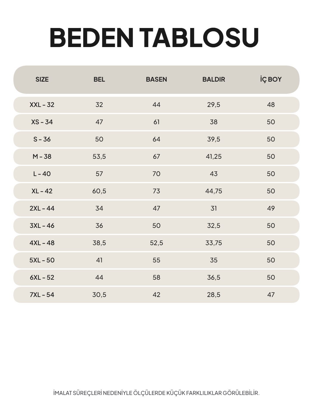 LCW Curve Büyük Beden Beli Lastikli Kadın Kapri görsel 8