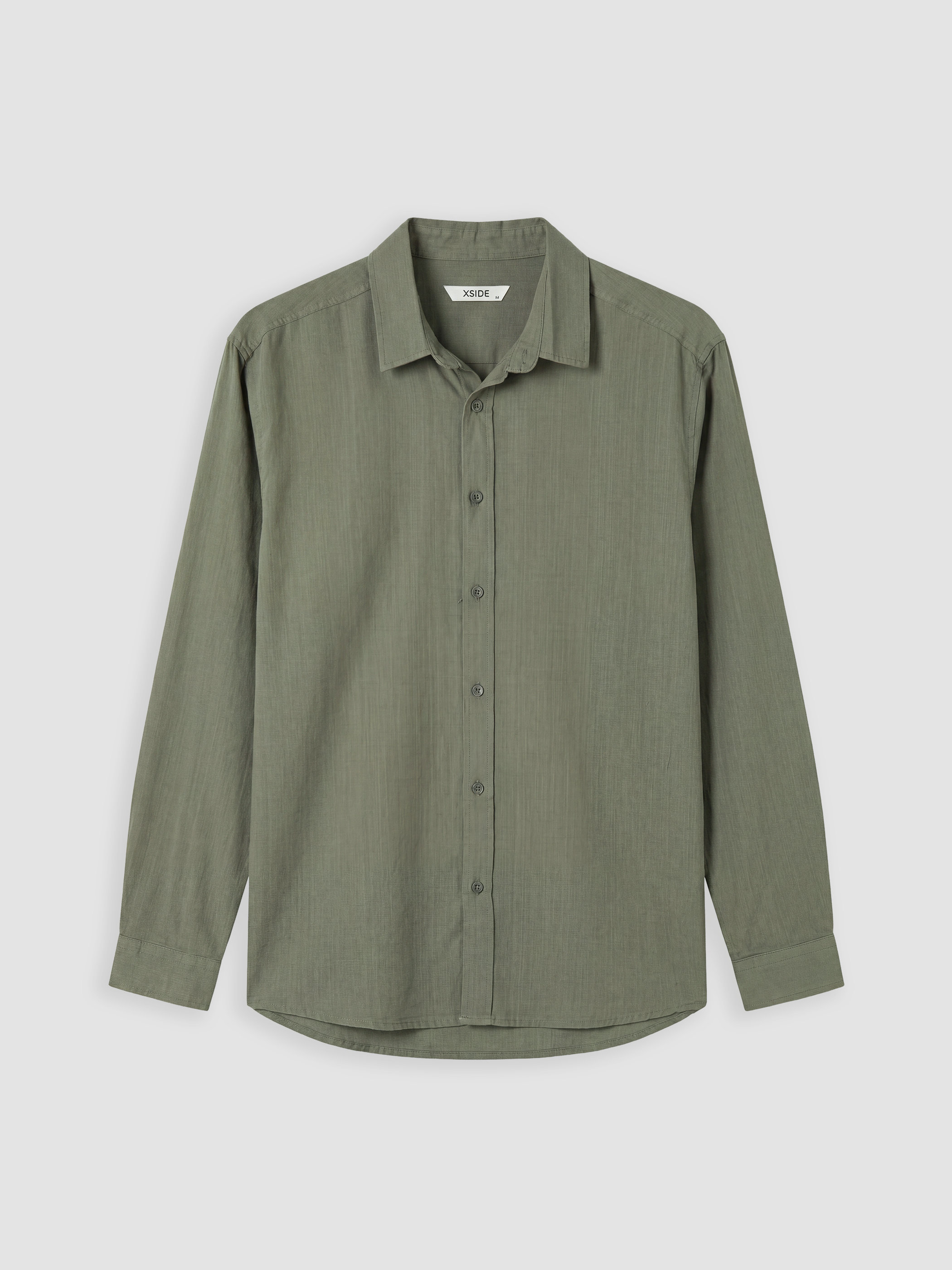 XSIDE Regular Fit Poplin Erkek Gömlek görsel 5