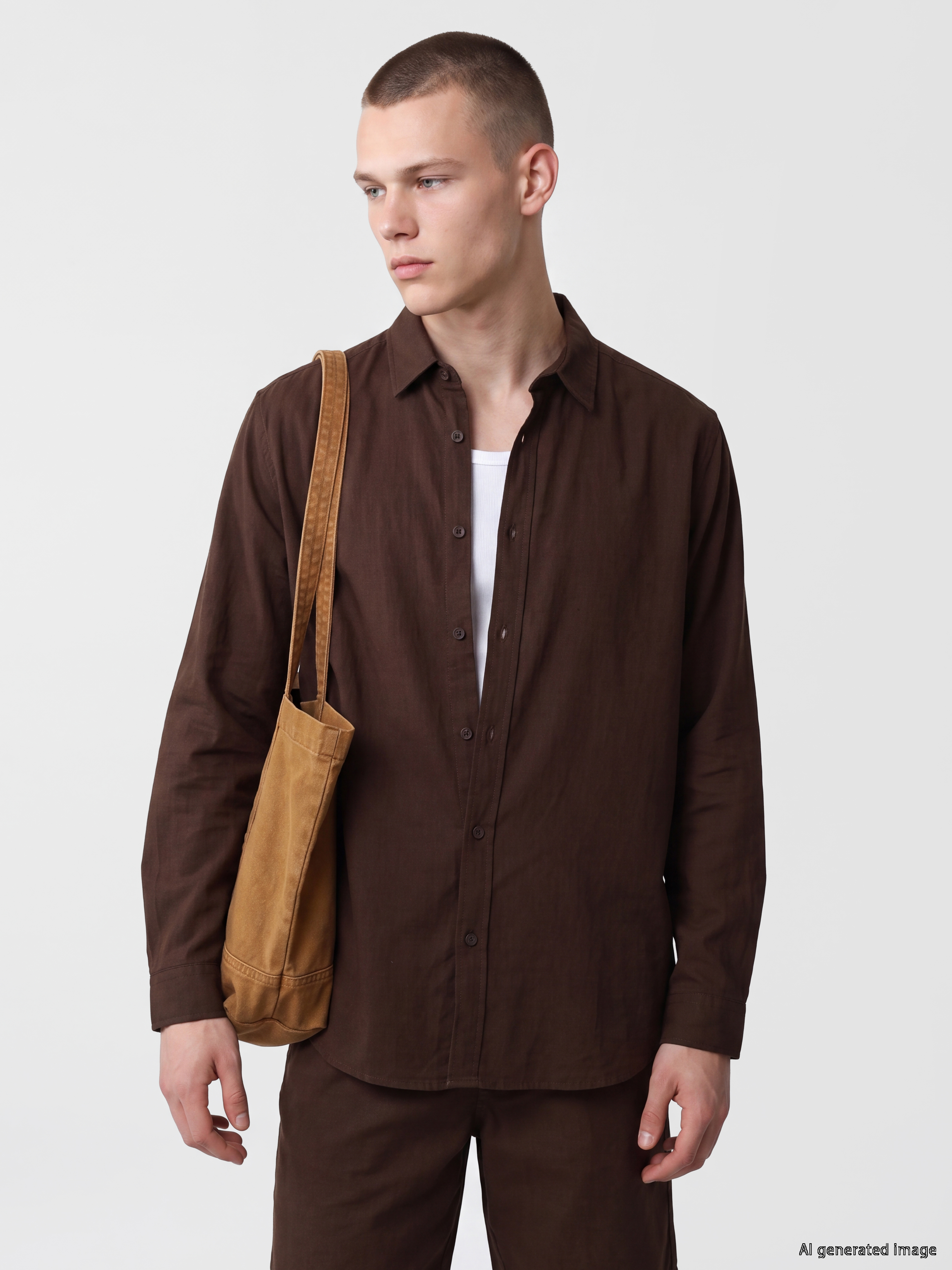 XSIDE Regular Fit Poplin Erkek Gömlek
