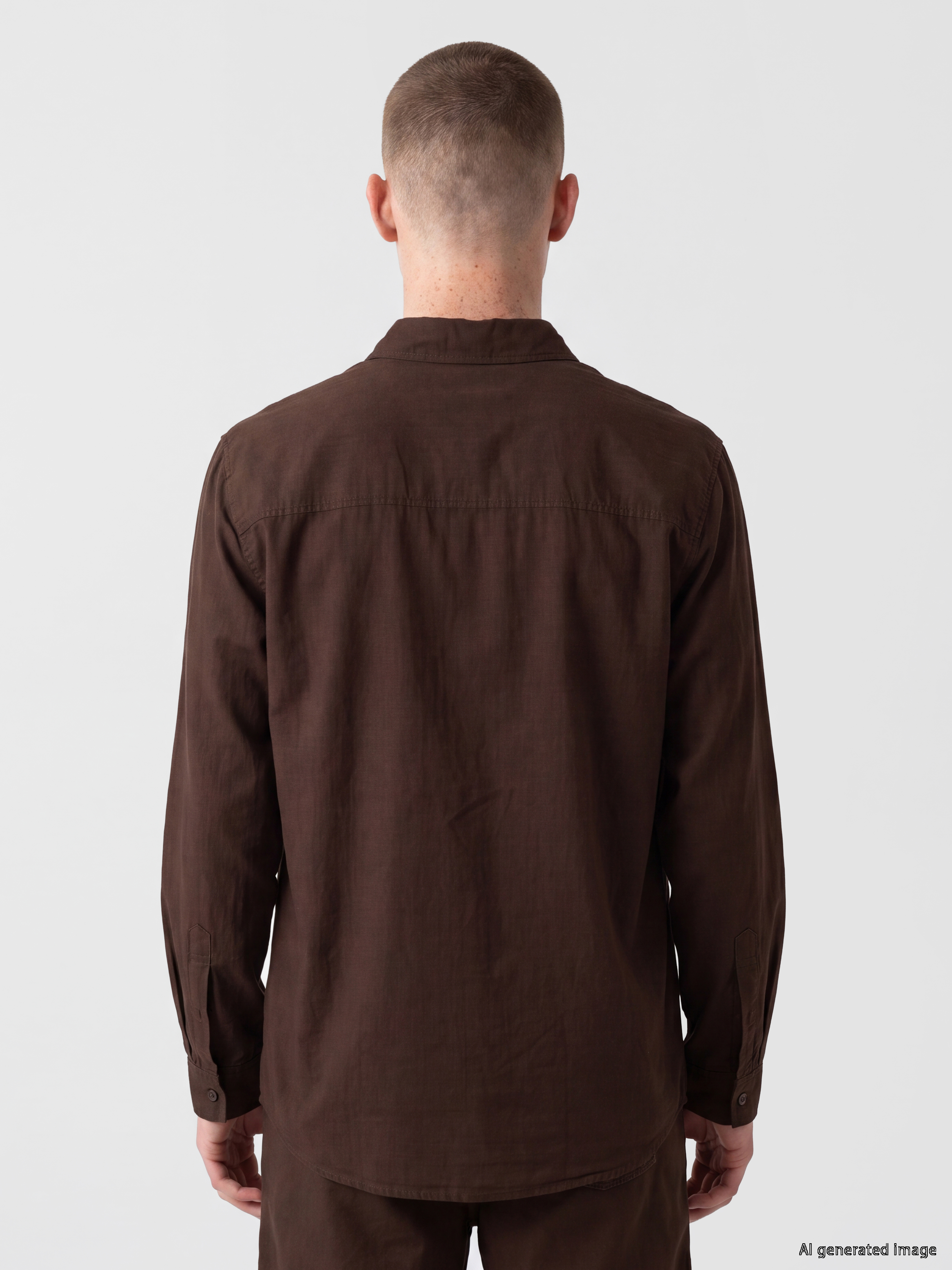 XSIDE Regular Fit Poplin Erkek Gömlek görsel 4